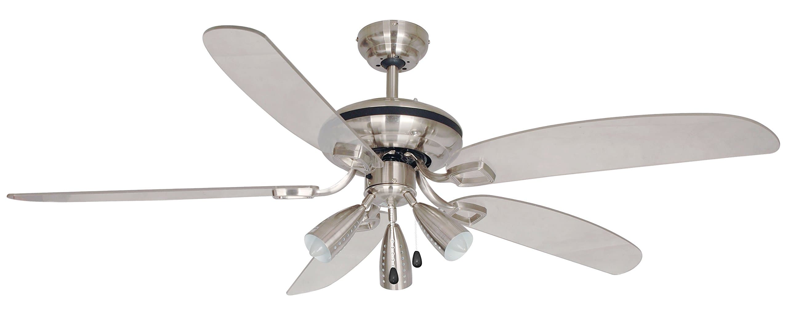 Air & Light Cloud Ceiling Fan with Spotlights Lighting 132 cm