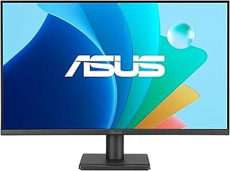 ASUS 27" 1080P Eye Care Monitor (VA279HG) - IPS, Full HD, 99% sRGB, Frameless, 120Hz, 1ms, Adaptive-Sync, HDMI, VGA, Low Blue Light, Flicker Free, Wall Mountable, 3 yr Warranty