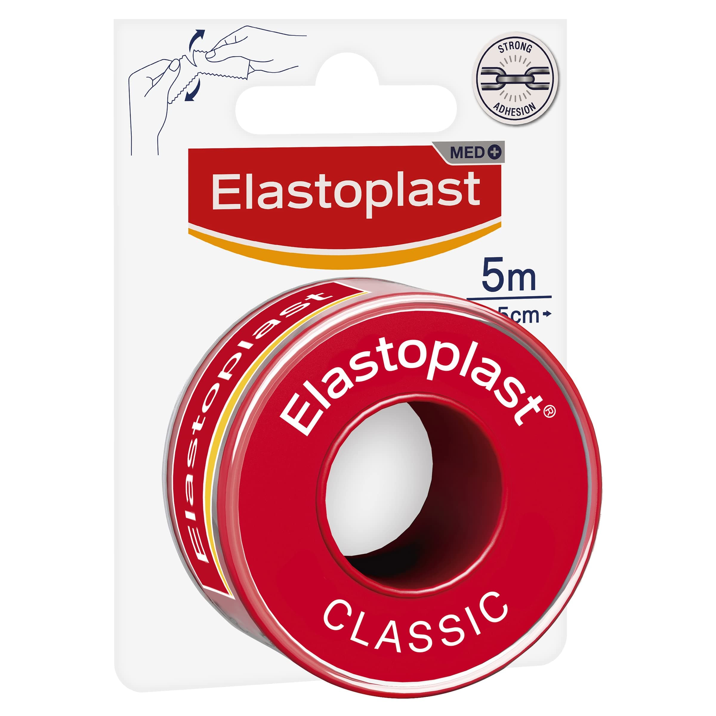 Elastoplast Classic Fabric First Aid Tape 2,5cm x 5m