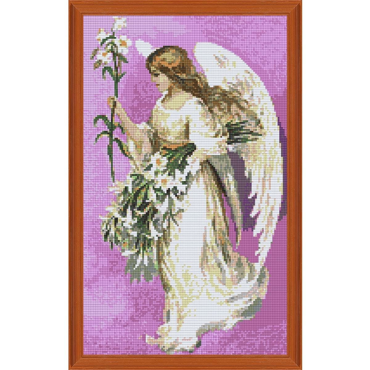 PixelHobby Easter Angel Kit & Frame Mosaic Art Kit