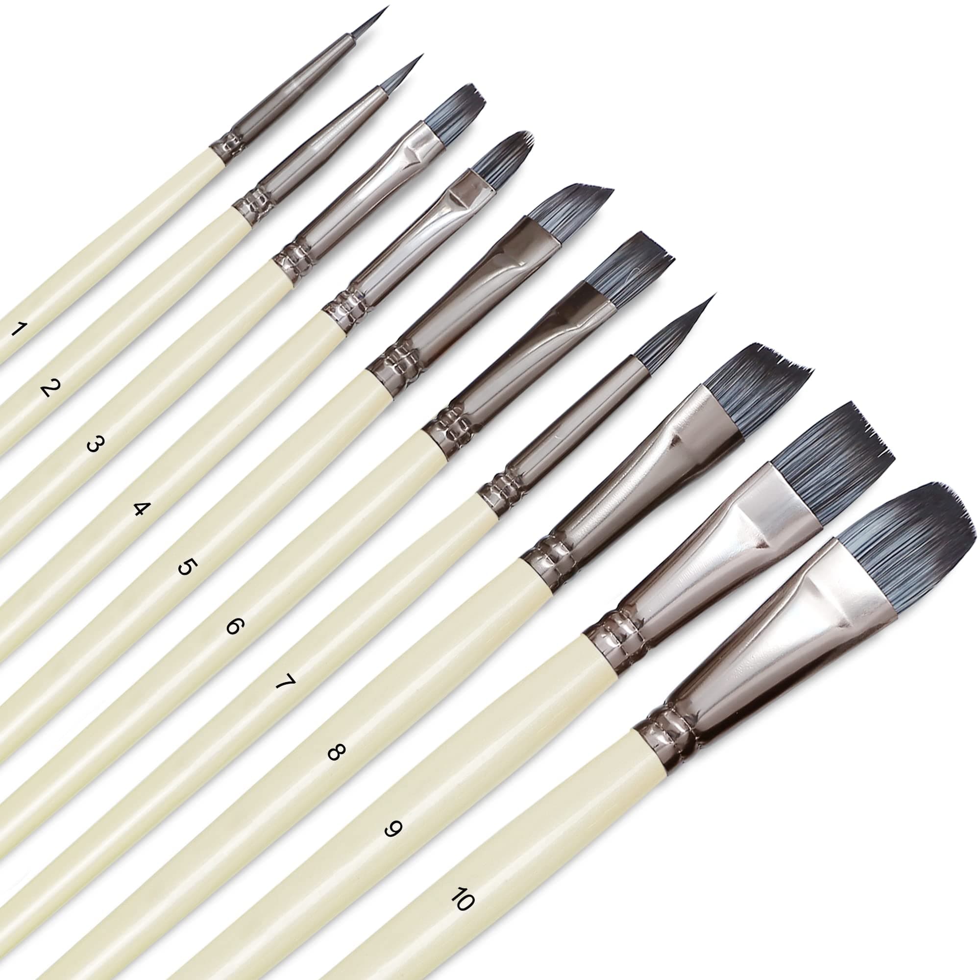 10pcs Artist Brush