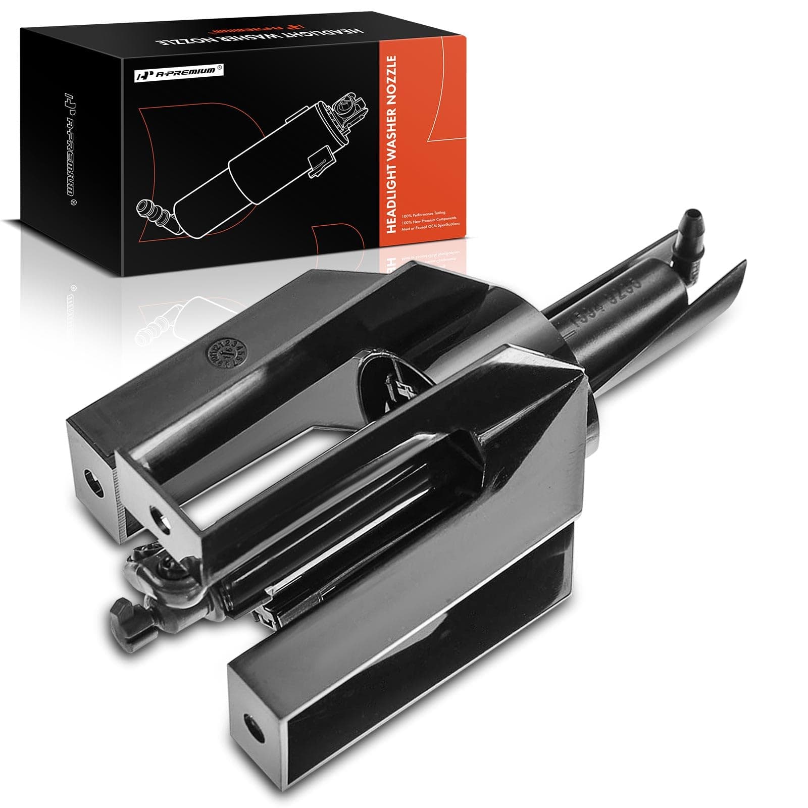 A-Premium Headlight Washer Nozzle Replacement for Cadillac SRX 2010-2016 Front Driver Side