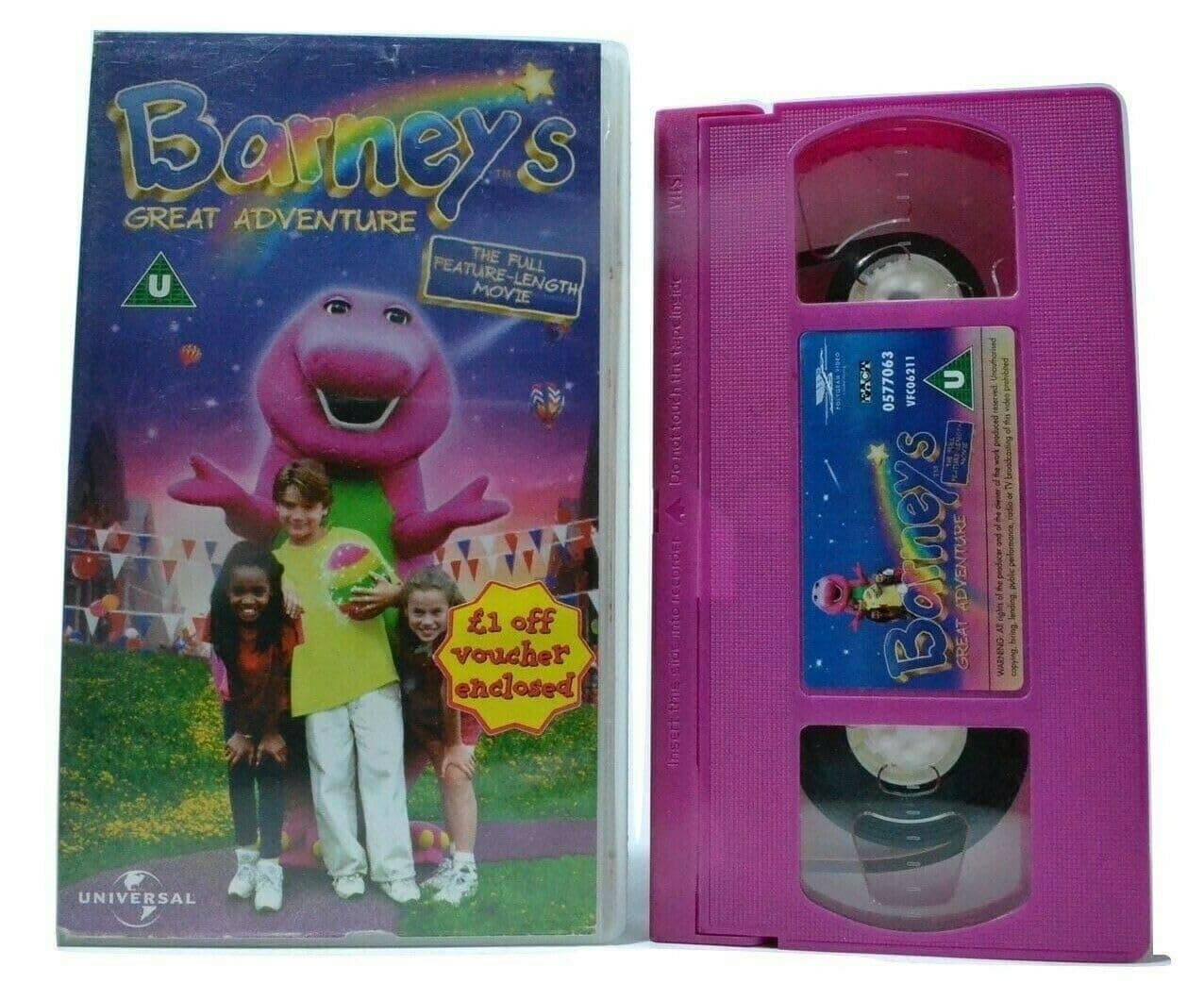 Barney's Great Adventure [VHS]