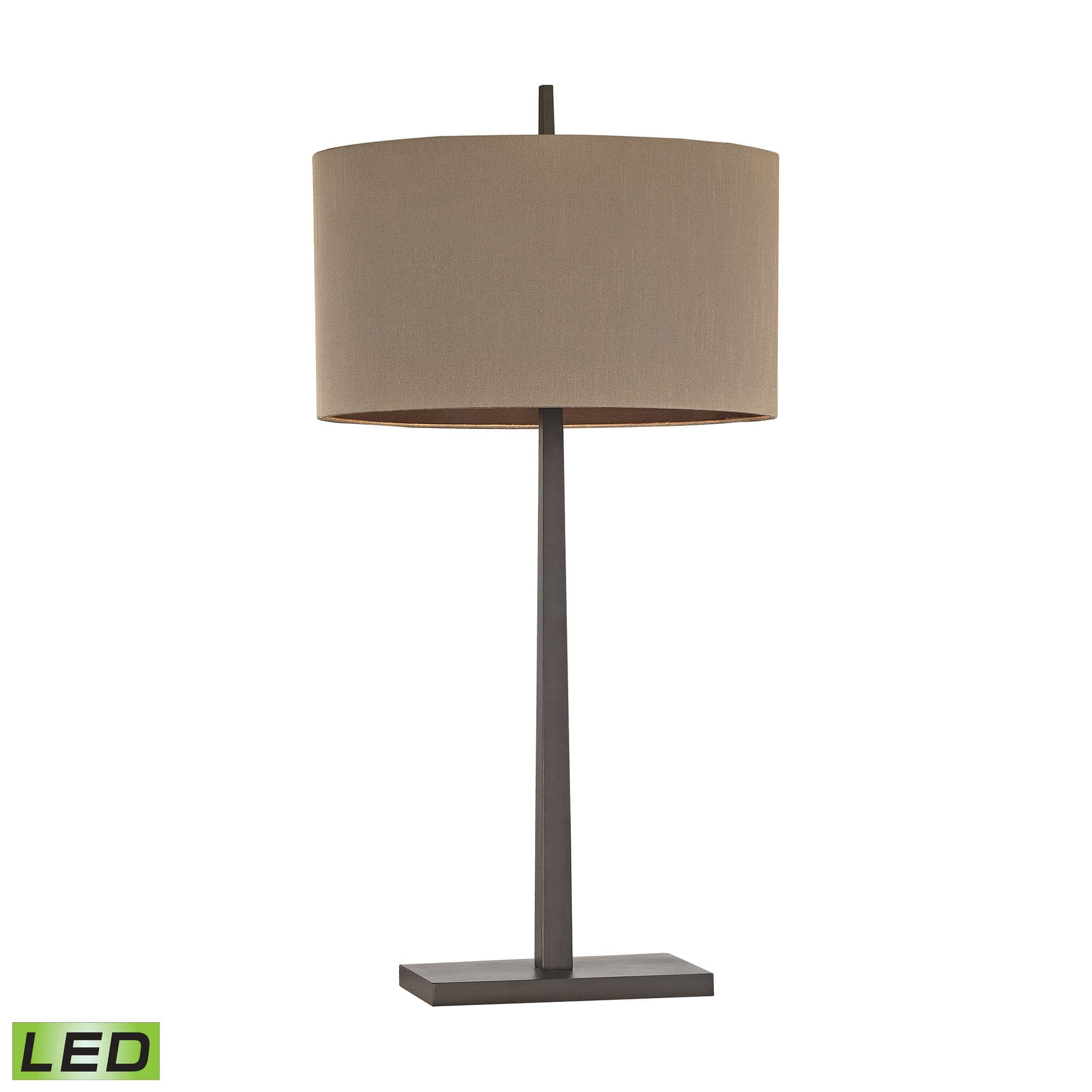Dimond D2914-LED Wheatstone Table Lamp, 1-Light LED 9.5 Watts, Bronze
