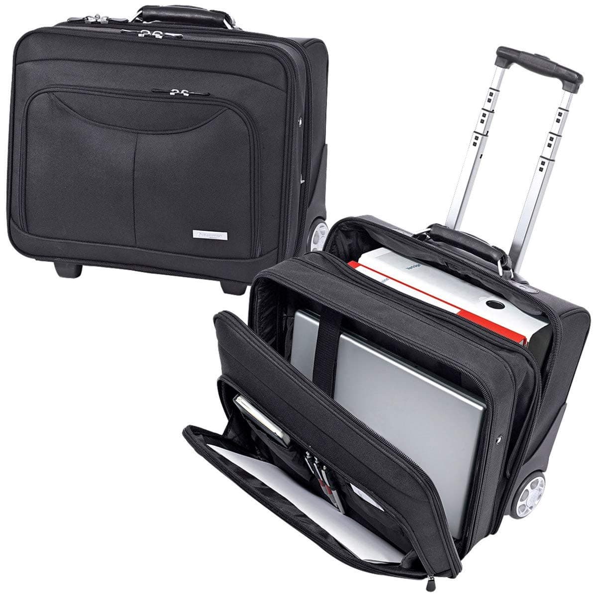 Pureday Pilot case with trolley frame - trolley linkage