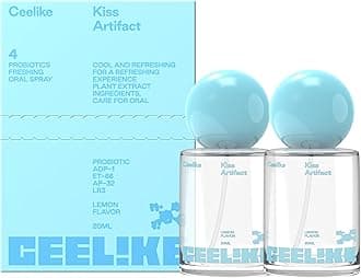 Oral Spray – Fresh Breath, Dual Cooling Experience & Convenient On-The-Go Design – Perfect for Freshening Breath Anywhere, Anytime (Lemon, 2 Count)