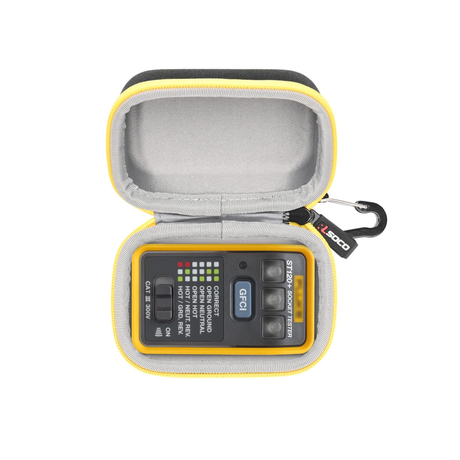 Case for Fluke ST120+/ST120 Socket Tester
