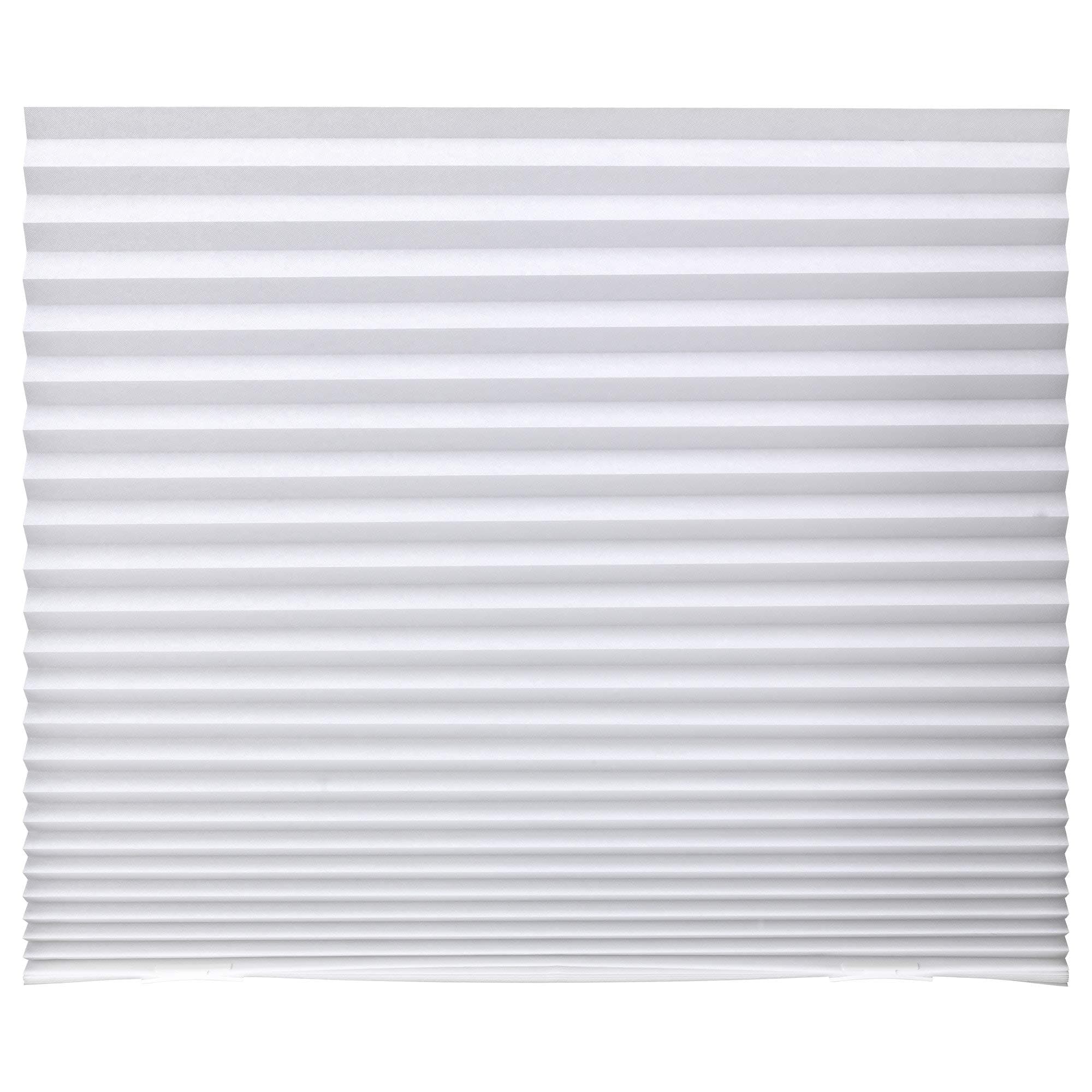 Ikea Polyester Haren Pleated Blind (White, 90x190 cm)