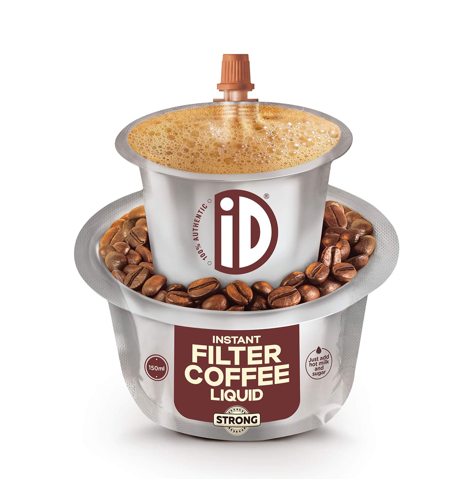 iD Instant Filter Coffee Strong, 150 ml