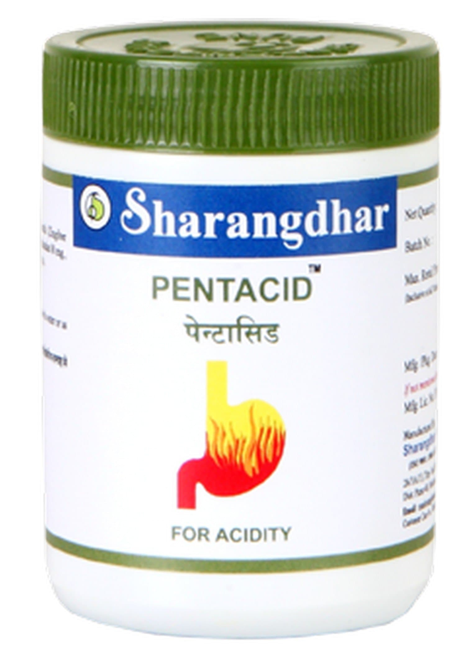 Pentacid - 120 Tablets (Pack of 3)