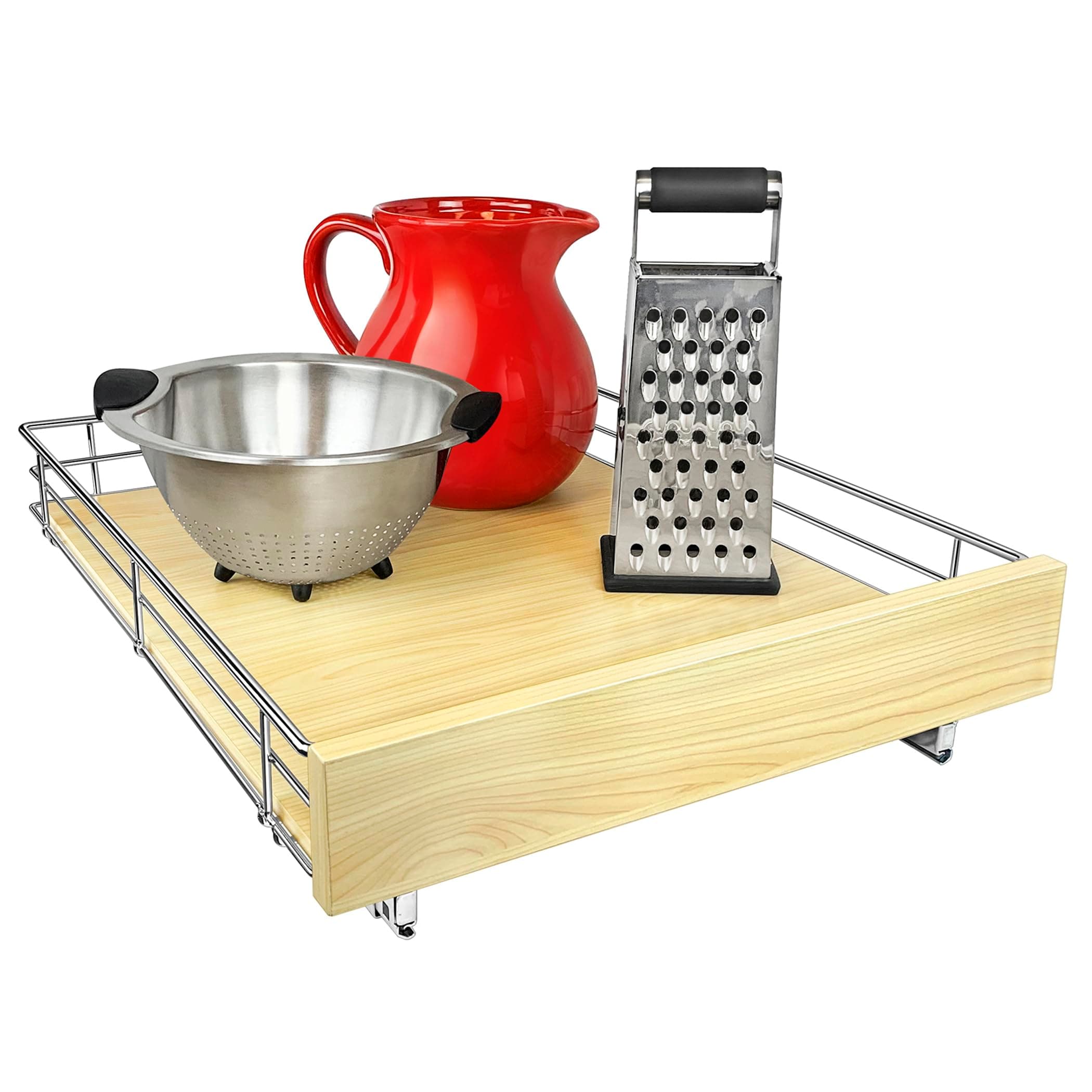 Pull Out Wood Drawers