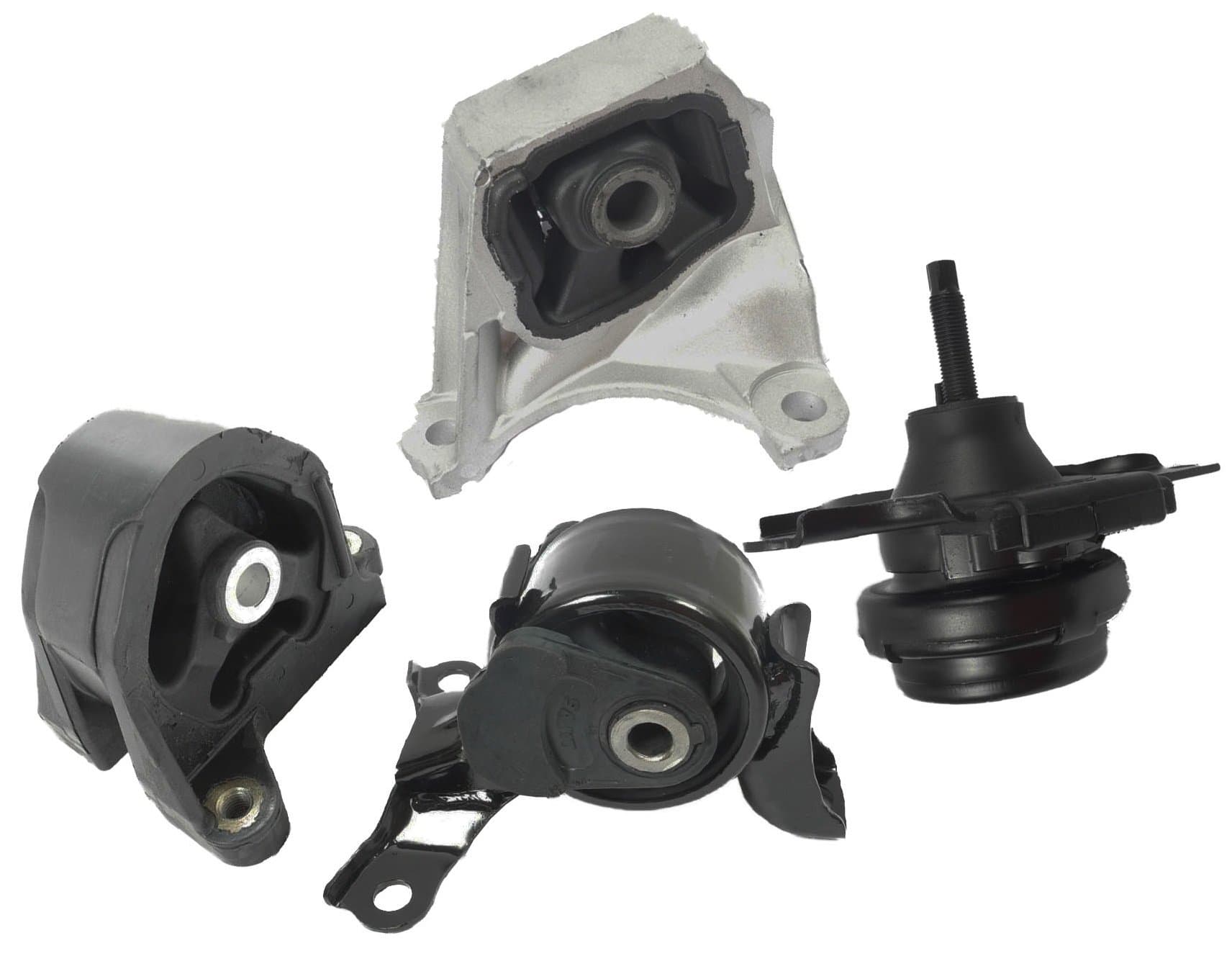 ENA Front Right Rear Engine Motor and Trans Mount Set of 4 Compatible with Honda Acura 2002 2003 2004 2005 2006 Civic Si RSX Type-S 2.0L Manual Replacement for A4549 A4567 A4508 A4528