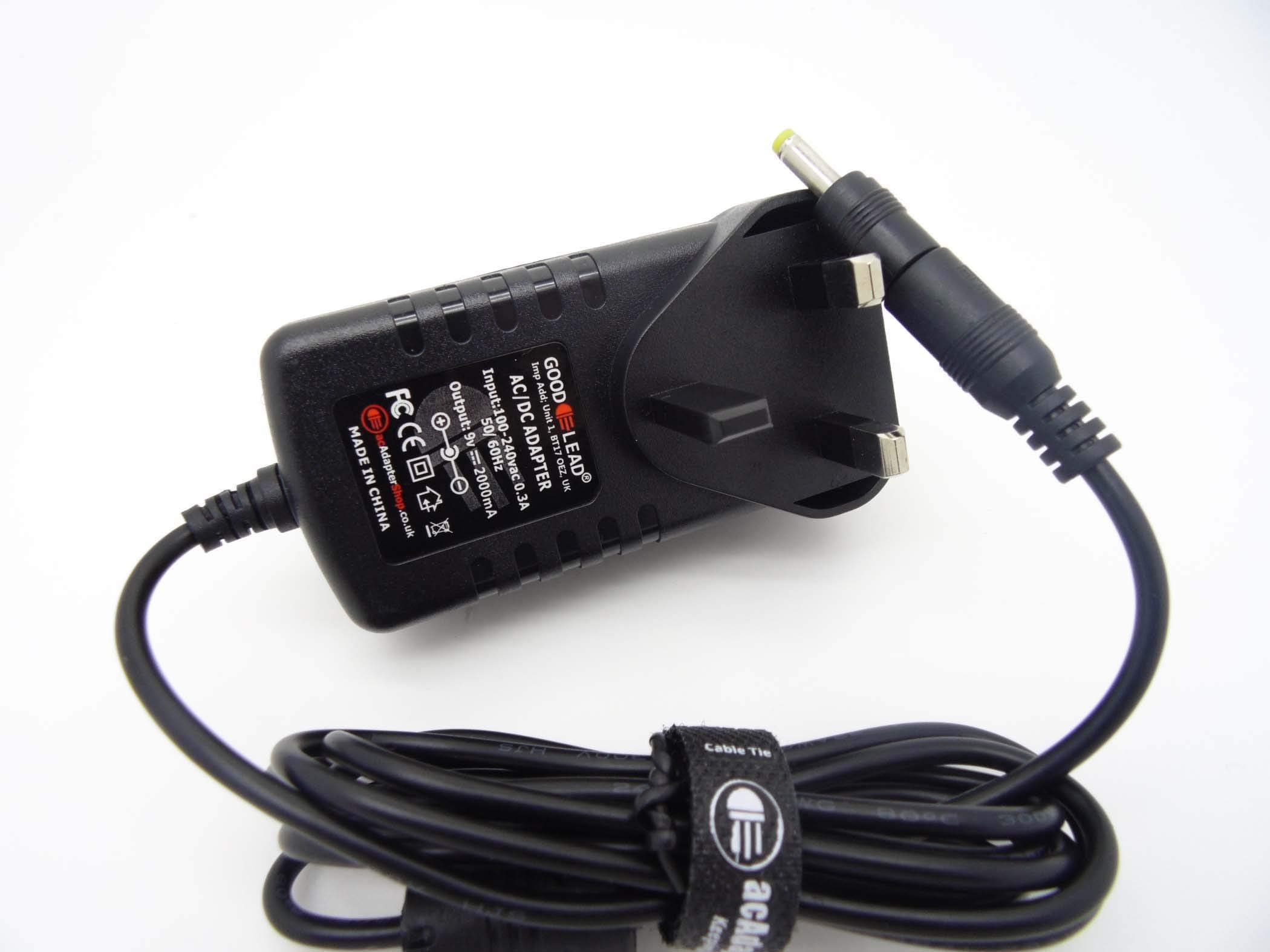 9 Volt AC-DC Switching Adapter Charger For Giani Digital Vatech 7" Portable DVD Player