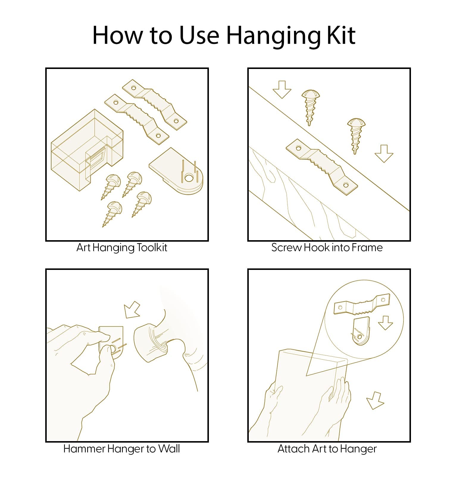 IDEA4WALL Framed Canvas Print Wall Art Black White Distressed Geometric Collage Abstract Shapes Illustrations Modern Art Contemporary Relax/Calm for Living Room, Bedroom, Office - 16"x24" Natural