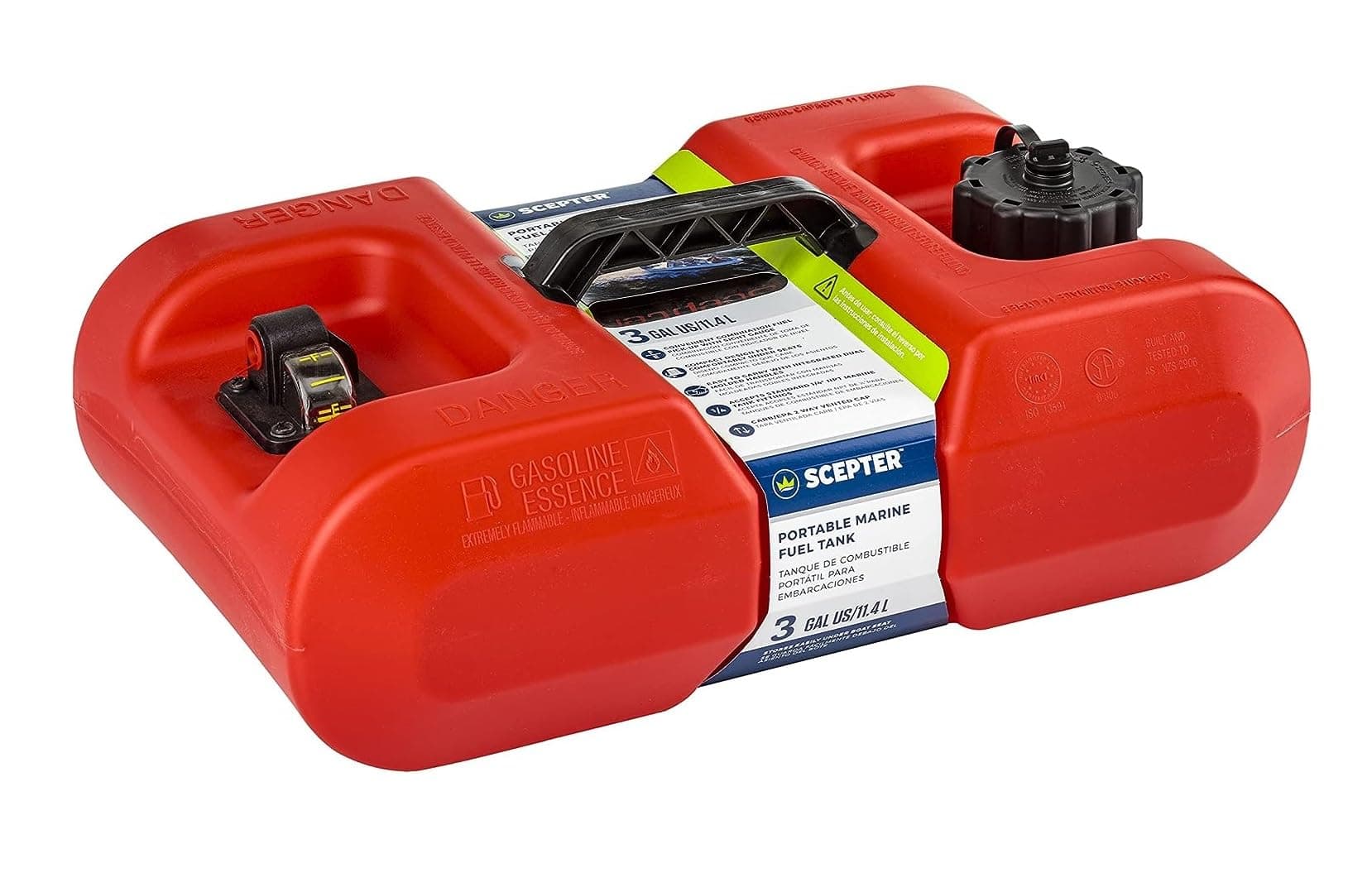 Under Seat Portable Fuel Tank