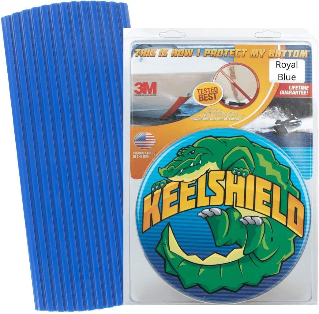 Gator Guards KeelShield Keel Guard - Helps Prevent Damage, Scars and Scratches - DIY Installation - Compatible with Fiberglass and Most Aluminum Boats - Made in The USA - 4’ to 12’ Lengths