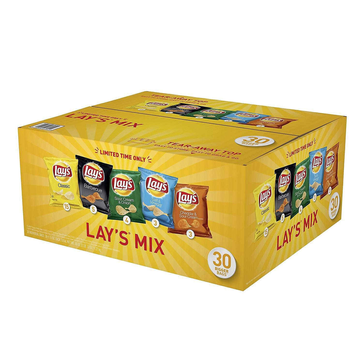 Lay's Mix Variety Pack 30 ct. A1