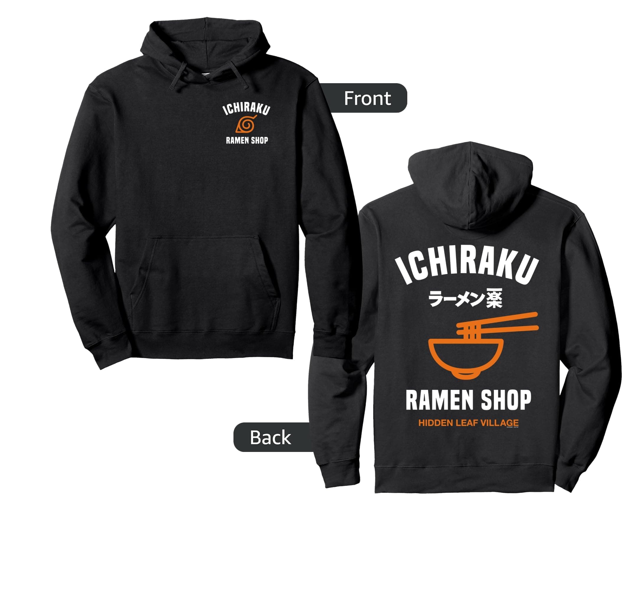 Shippuden Ichiraku Ramen Pullover Hoodie