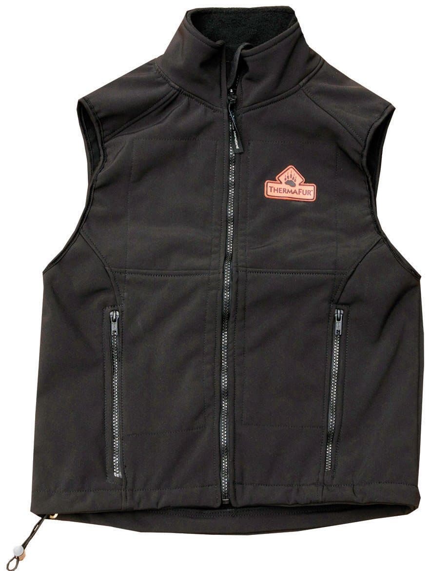 Thermafur Air Activated Heating Vest - BLACK - LARGE