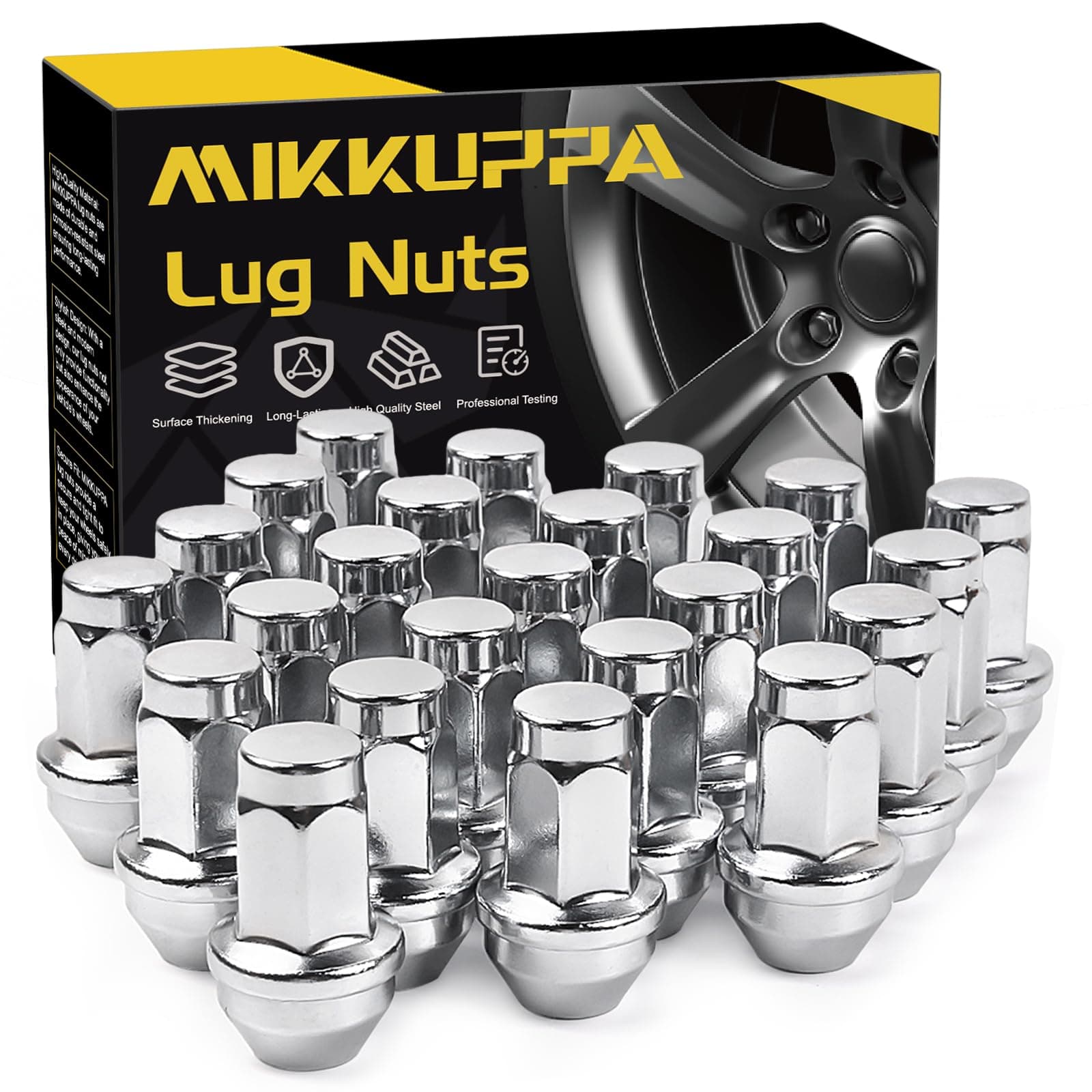 14x2.0 Chrome Lug Nuts