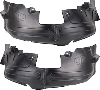 TRQ Front Inner Fender Liner Set Compatible with 2010-2013 Hyundai Tucson HY1248121 HY1249121