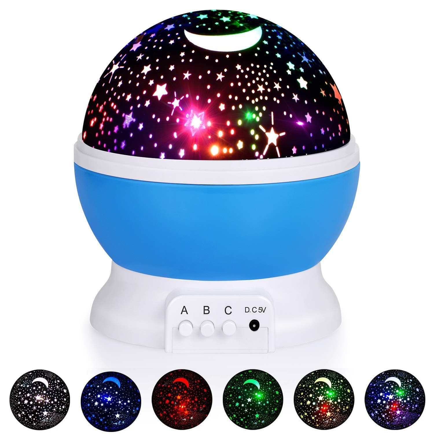 NIKMAY CREATION Astronaut Star Projector Galaxy Remote Control Spaceman Night Light with Timer for Gaming Room Home Theater Kids Adult Bedroom Décor Aesthetic (Star Projector-1)