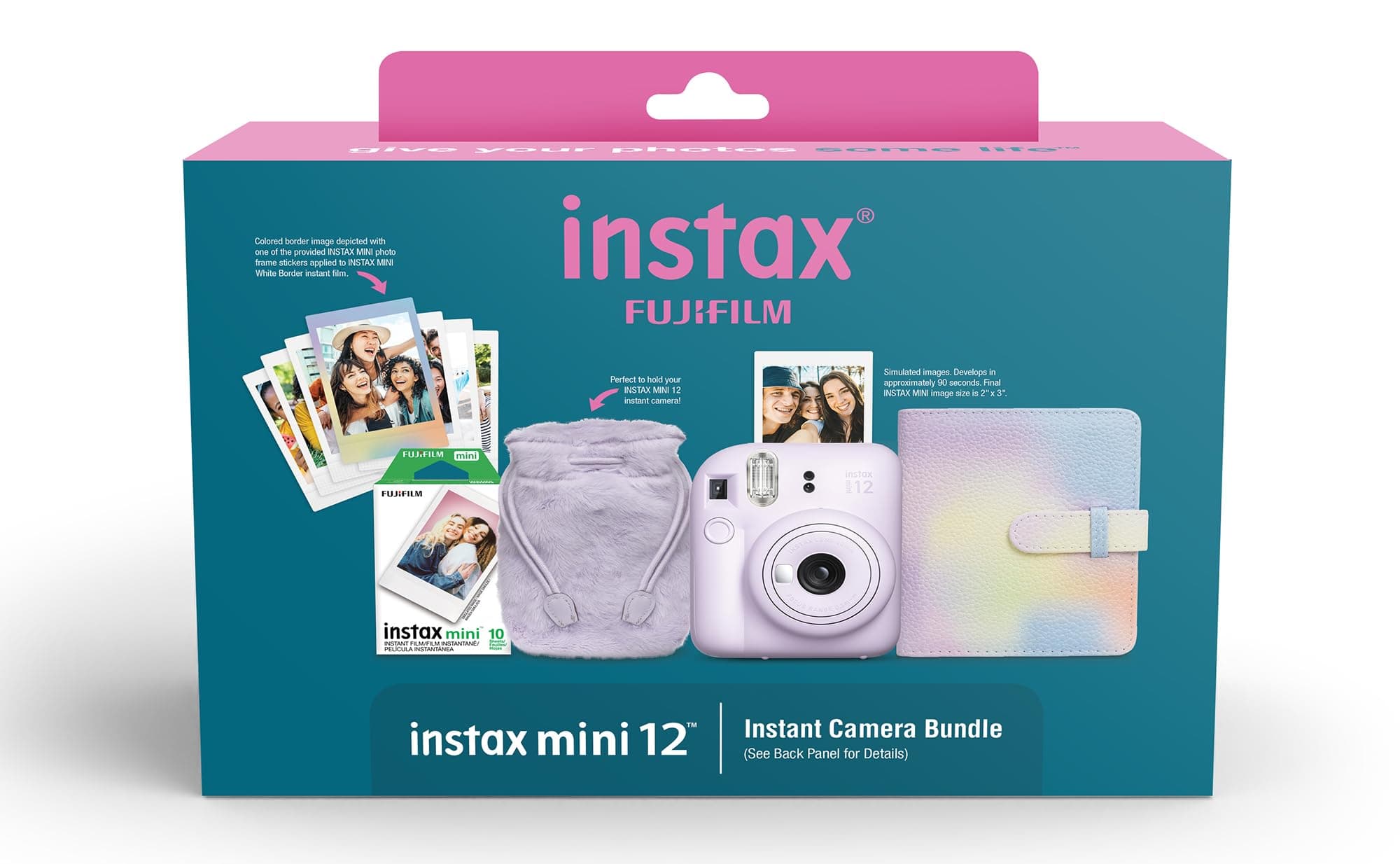 INSTAX Mini 12 Purple Holiday Bundle 2024