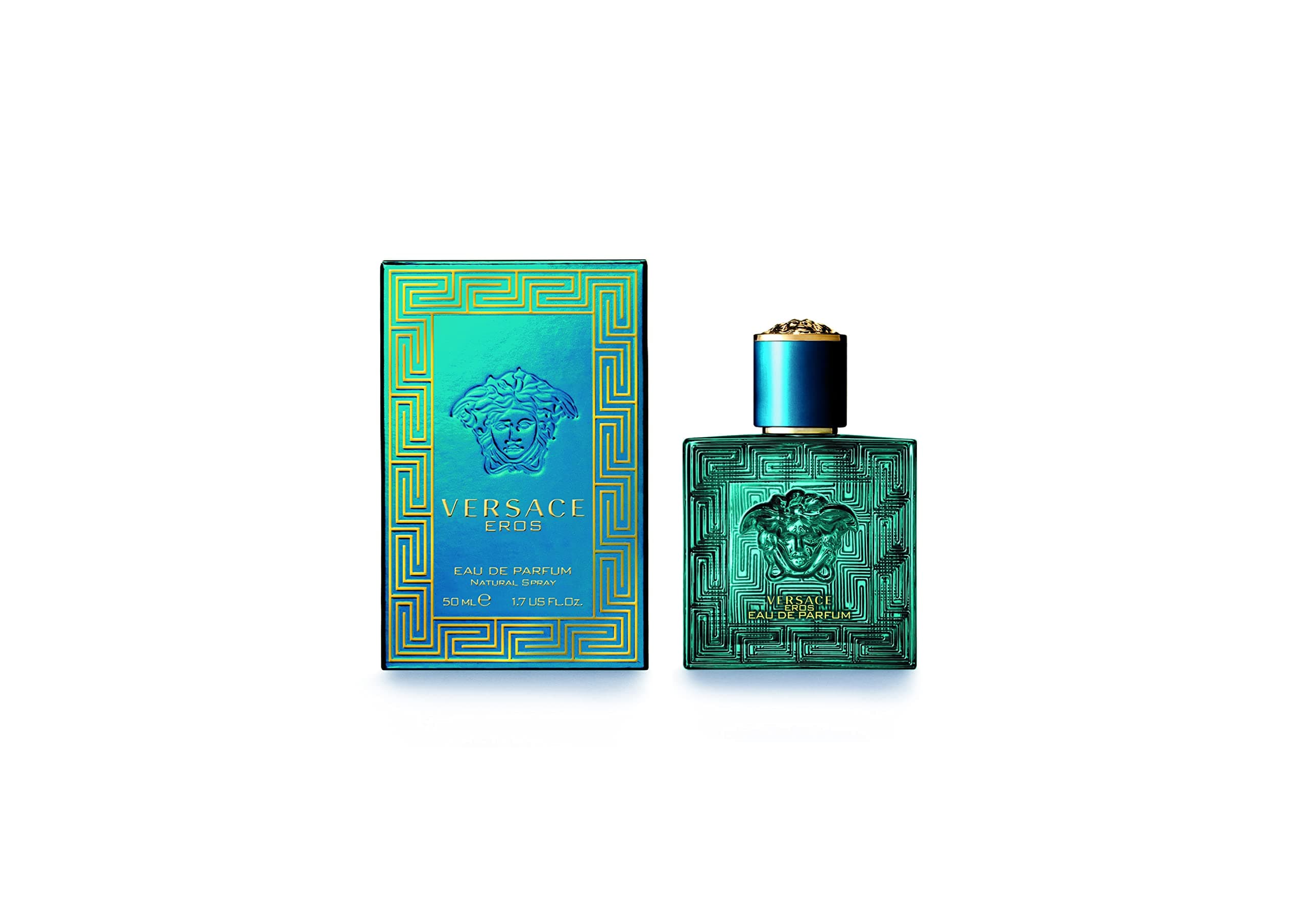 Versace Eros Eau De Parfum Natural Spray, 50 Ml