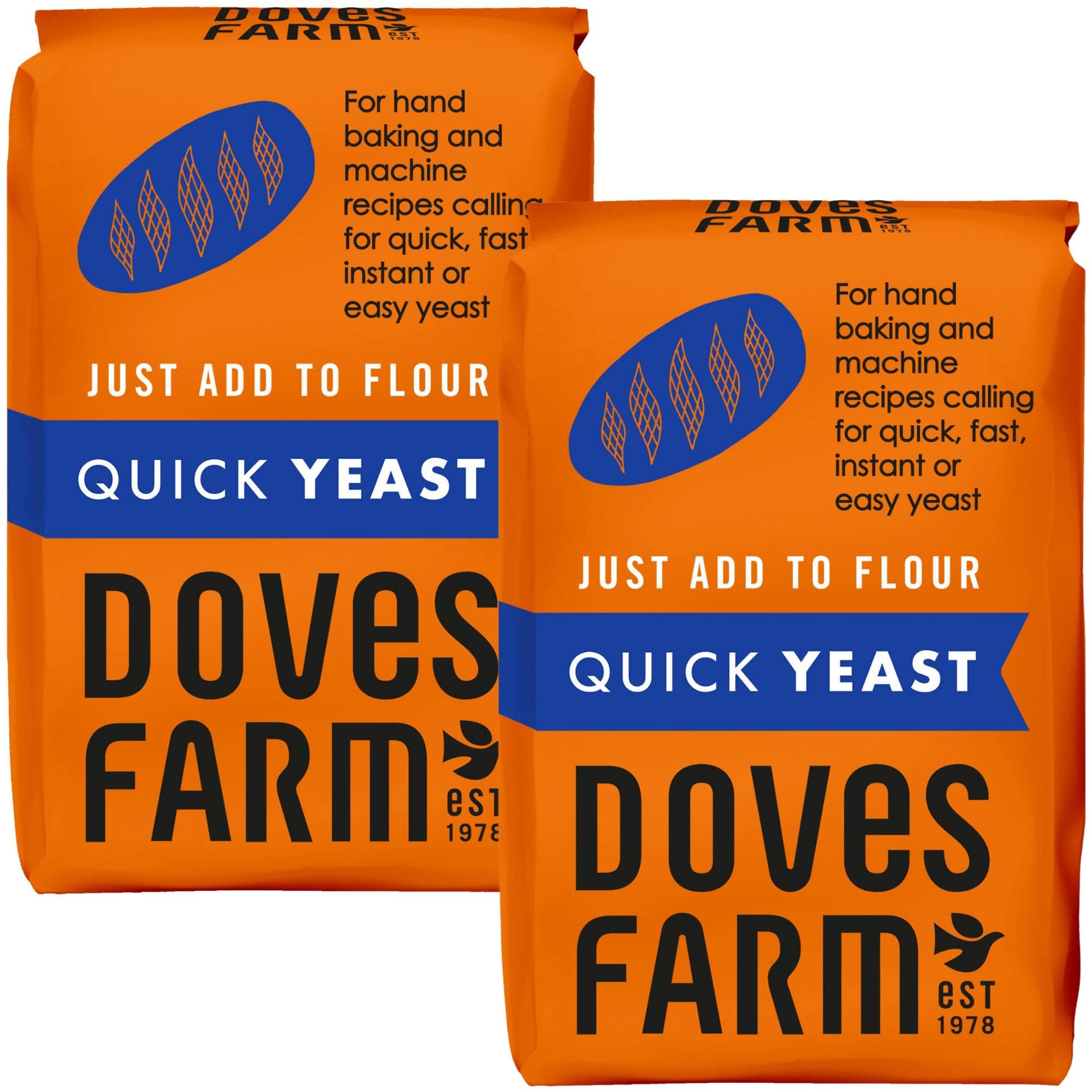 Doves Farm | Quick Yeast | 2 x 125g
