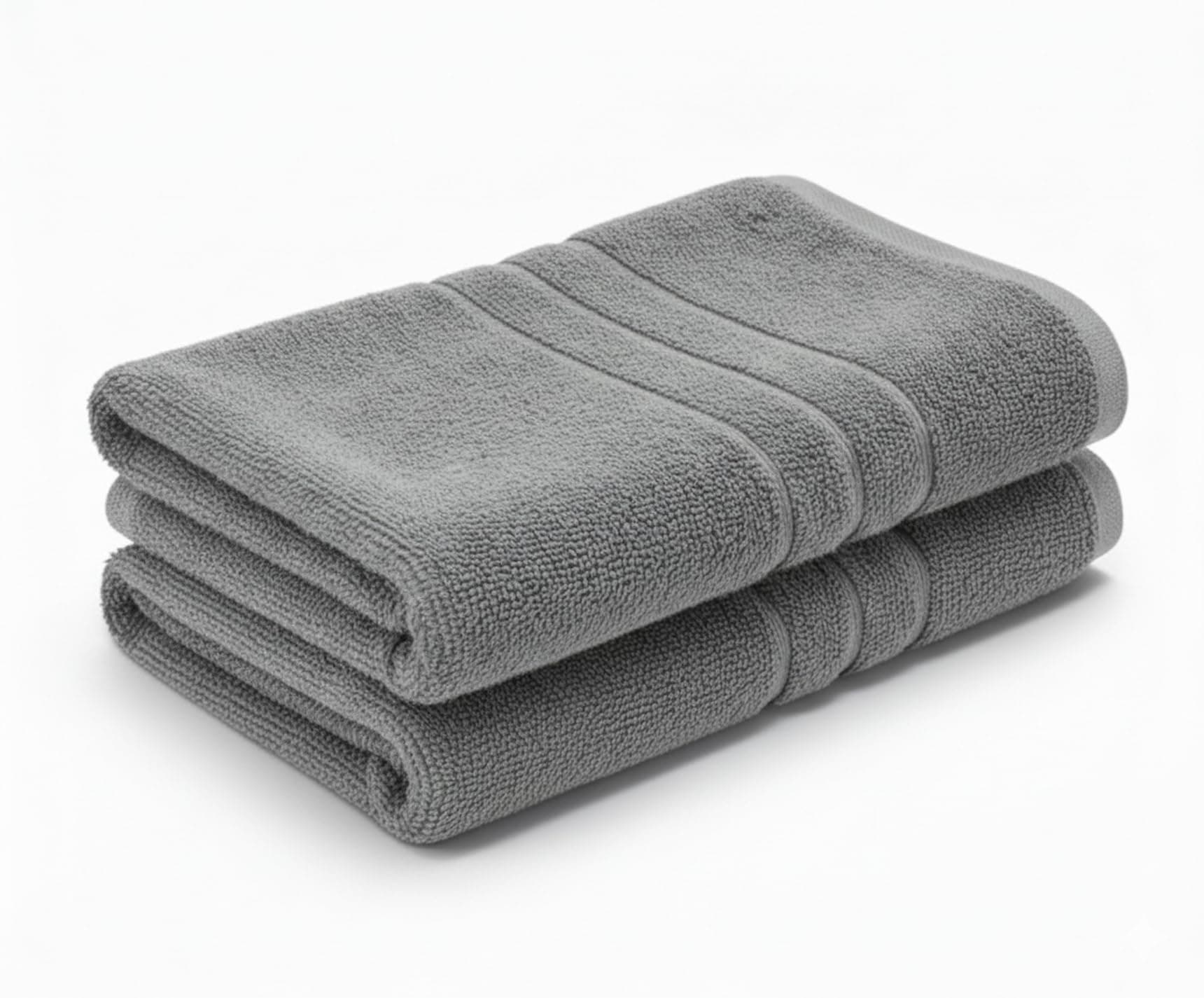A & B TRADERS Pack of 2 or 4 Big Large Jumbo Bath Sheets Towels Soft Cotton Prime Egyptian Bale Sets (Charcoal Grey, 2)