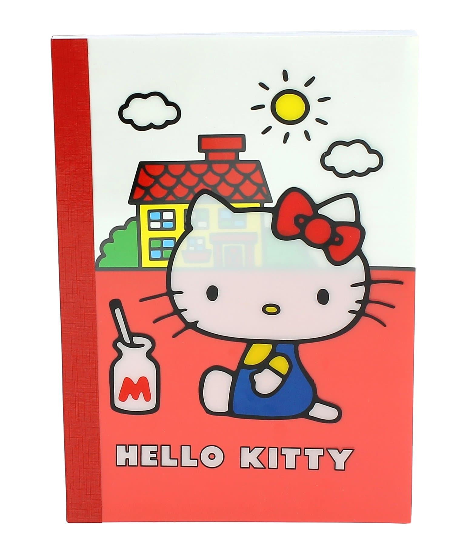 Hello Kitty - A5 Notebook | 160 Pages | Lined Paper | Linen Binding | Vintage Collection