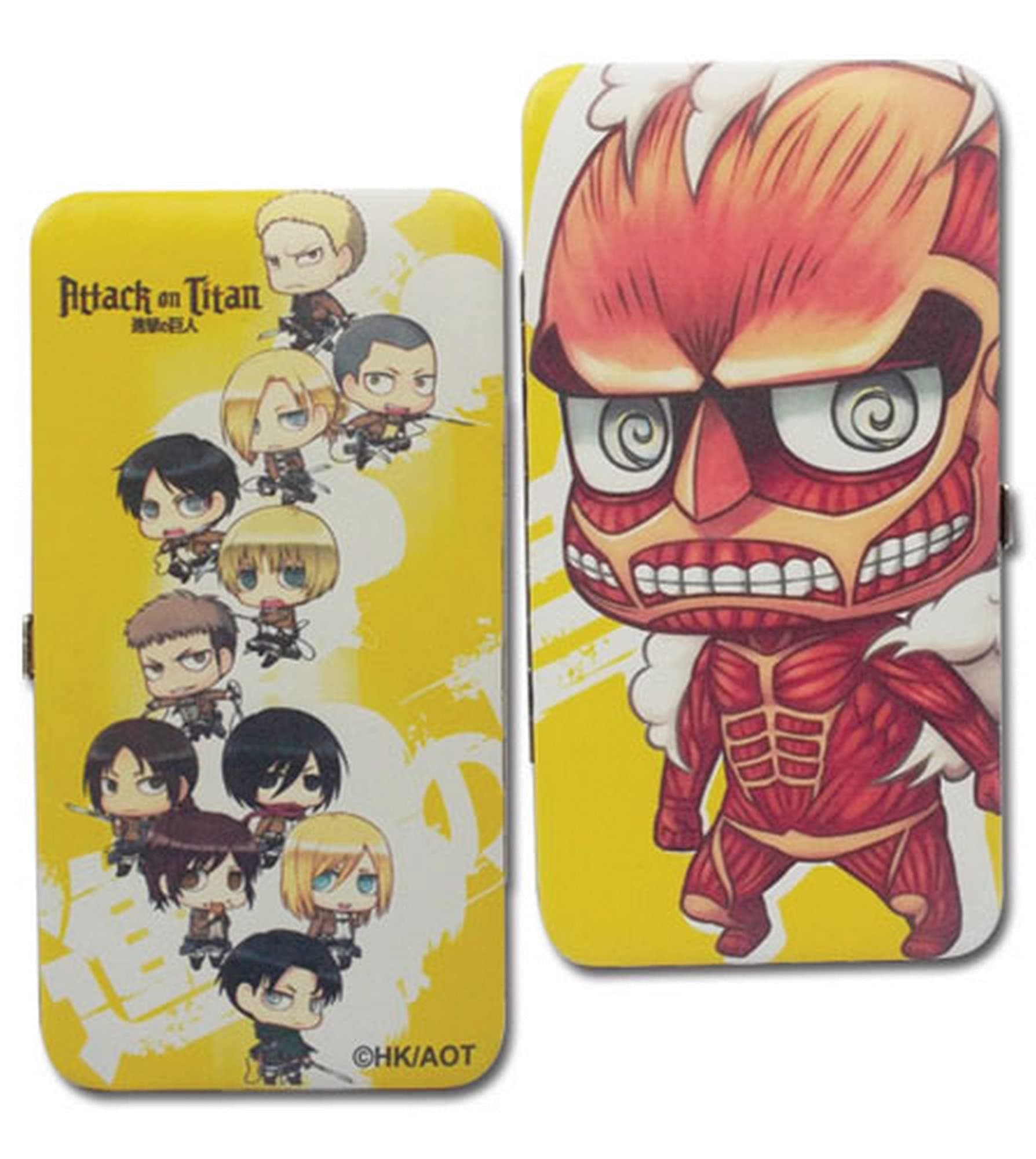 Great Eastern EntertainmentGreat Eastern Entertainment Attack On Titan - SD Group Hinge Wallet, 5"