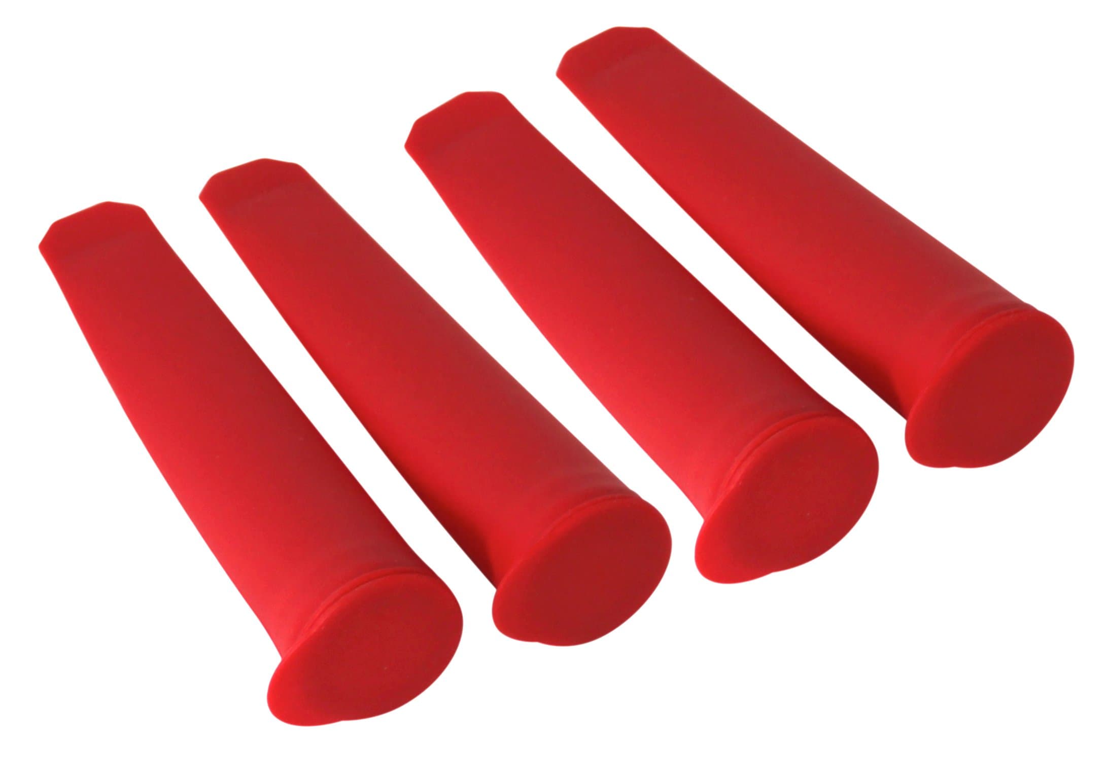 Elemenopy Silicone Push Up Pops 4-Pack - Red