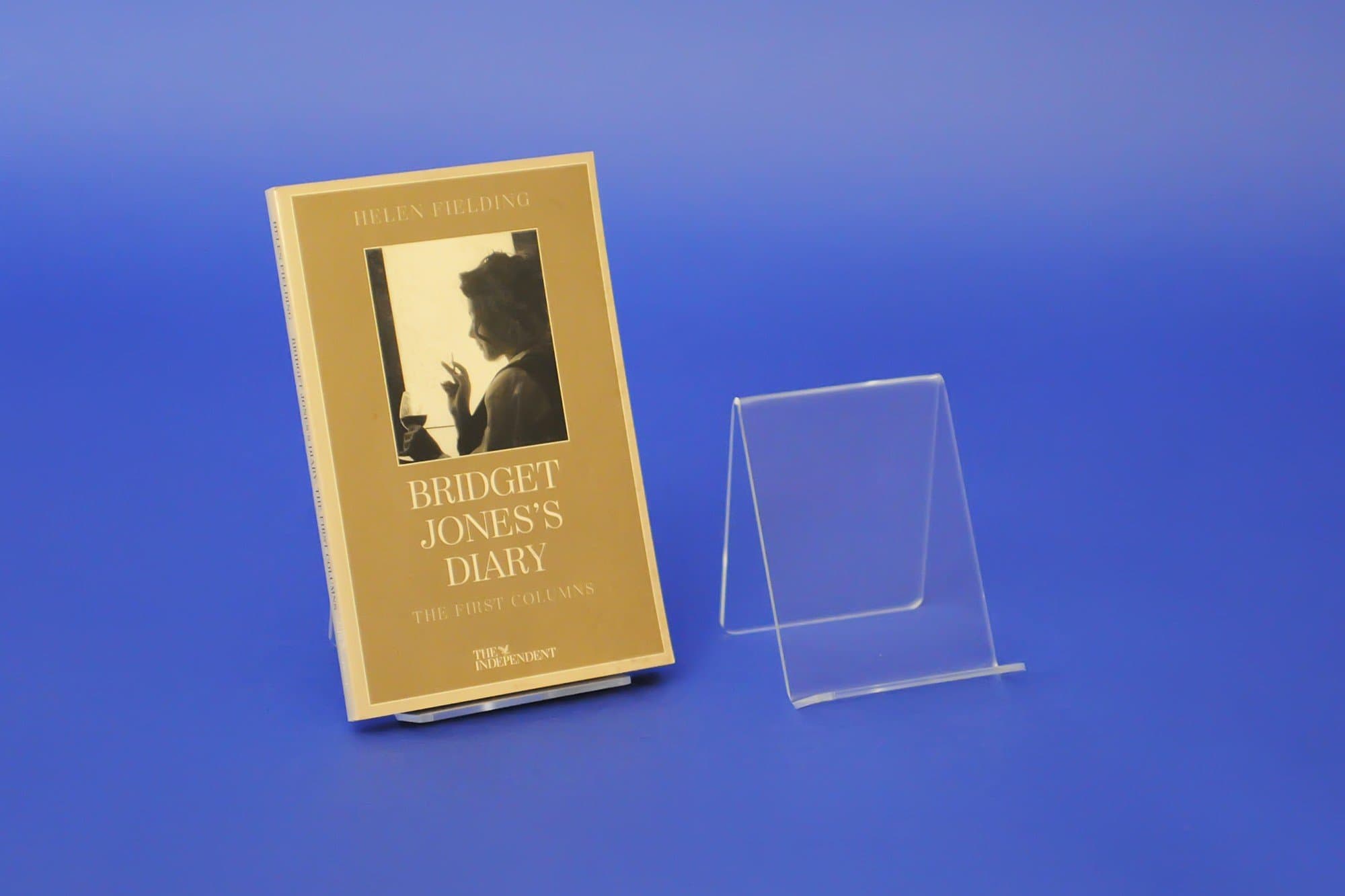 3 x Small Acrylic Book Stands (100mm)