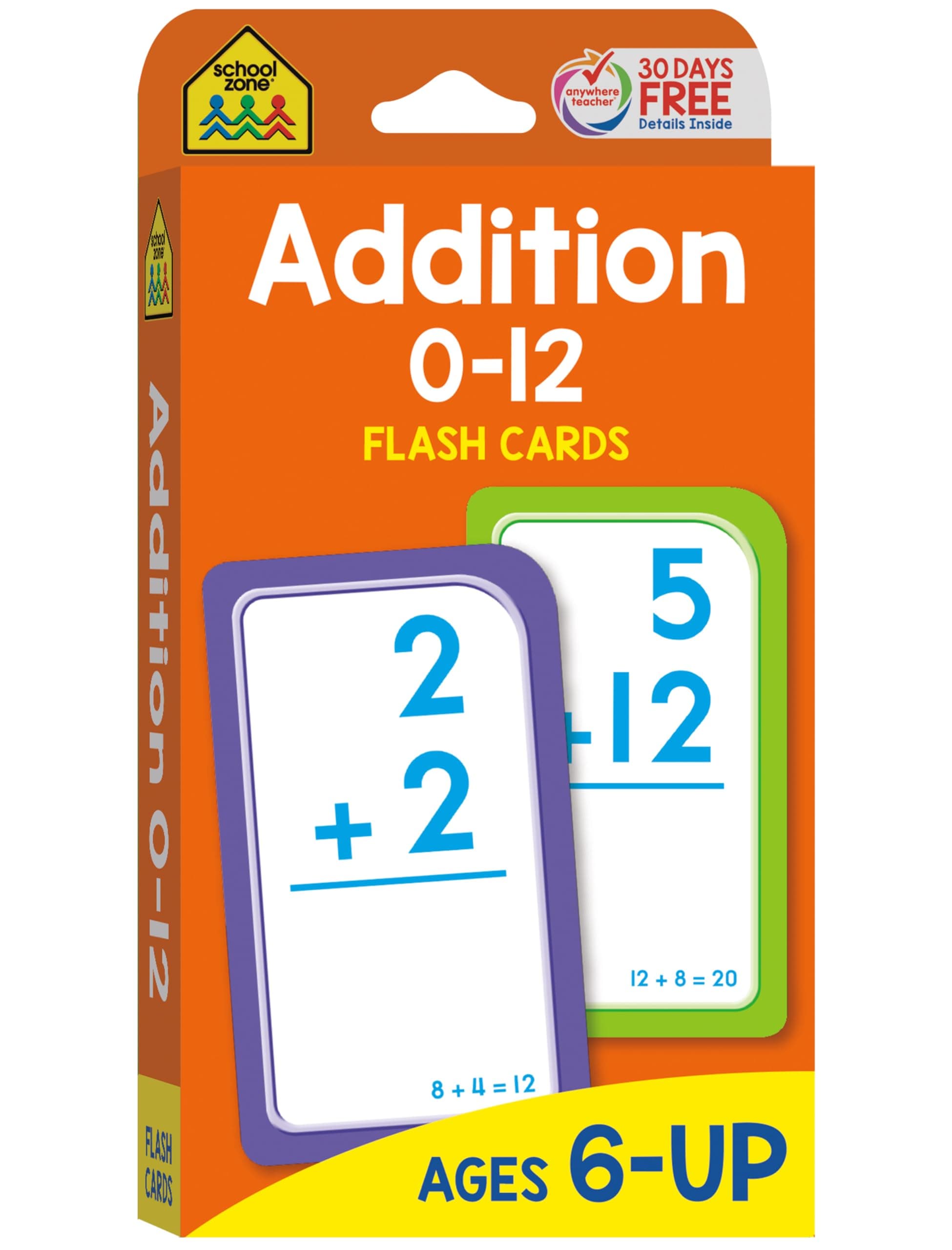 Flash Cards - Addition 0 - 12