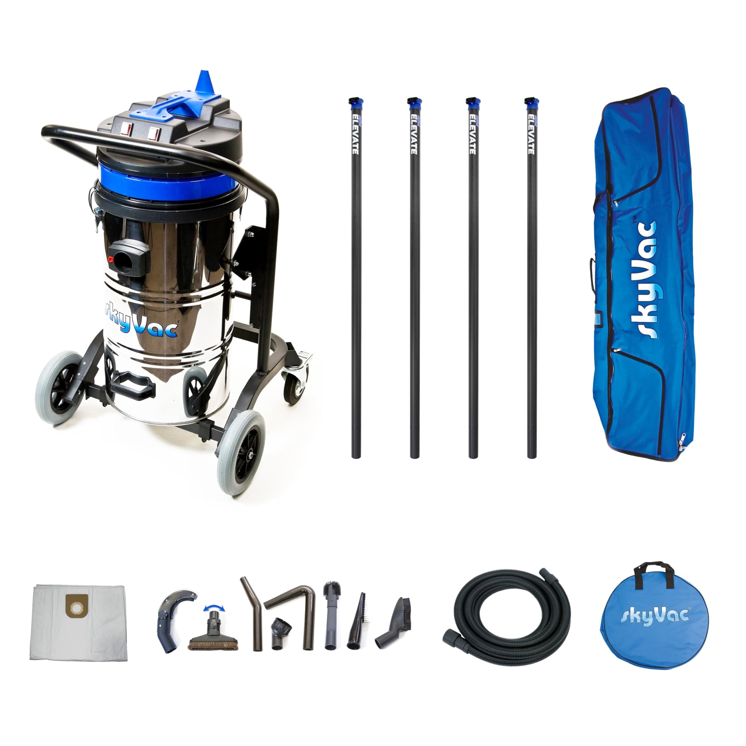 SkyVac 0633710773430, Vacuum, Silver