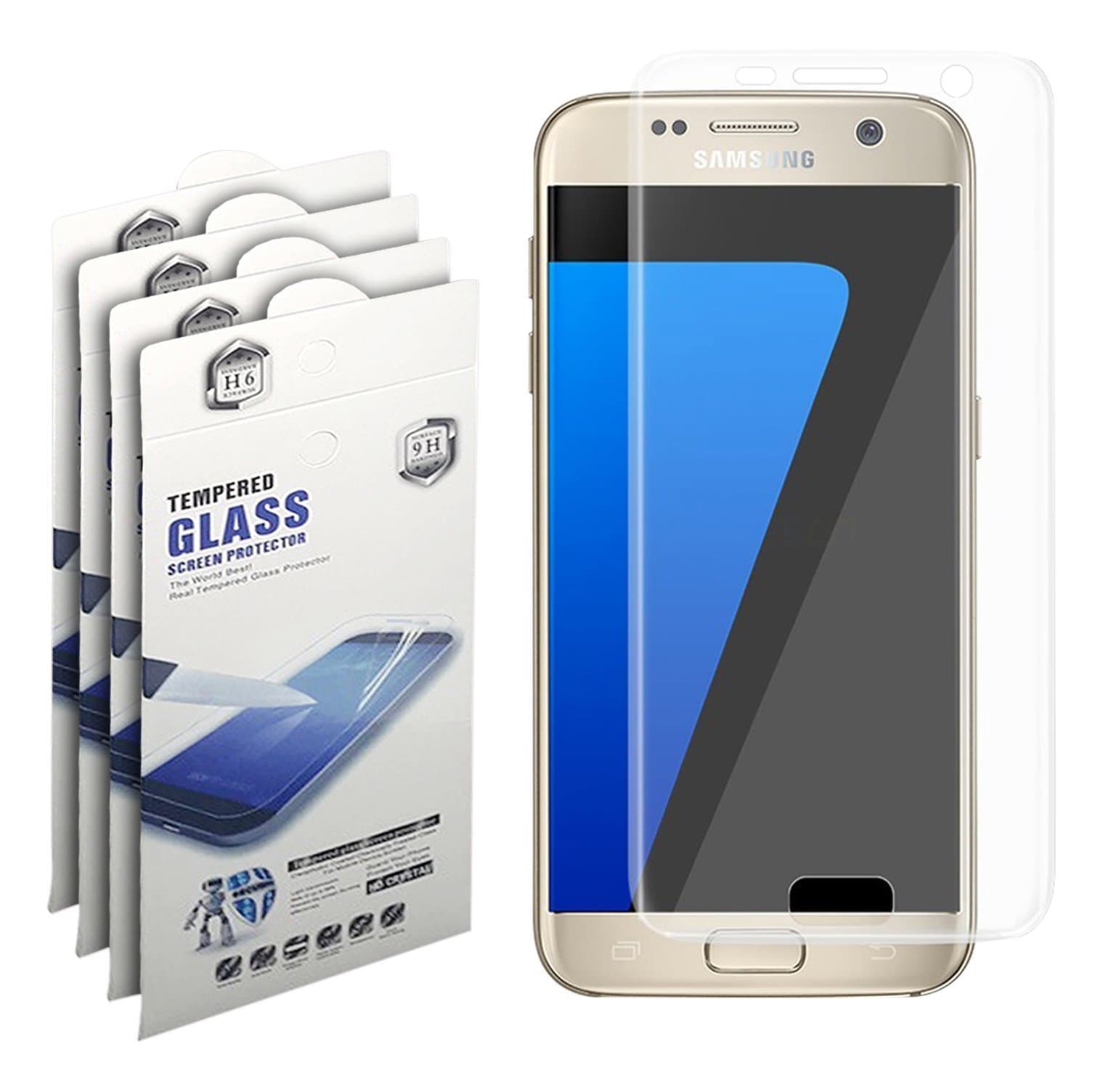 Deltavise 0.3mm Screen Protector for Samsung Galaxy S7 Edge - Retail Packaging - Clear