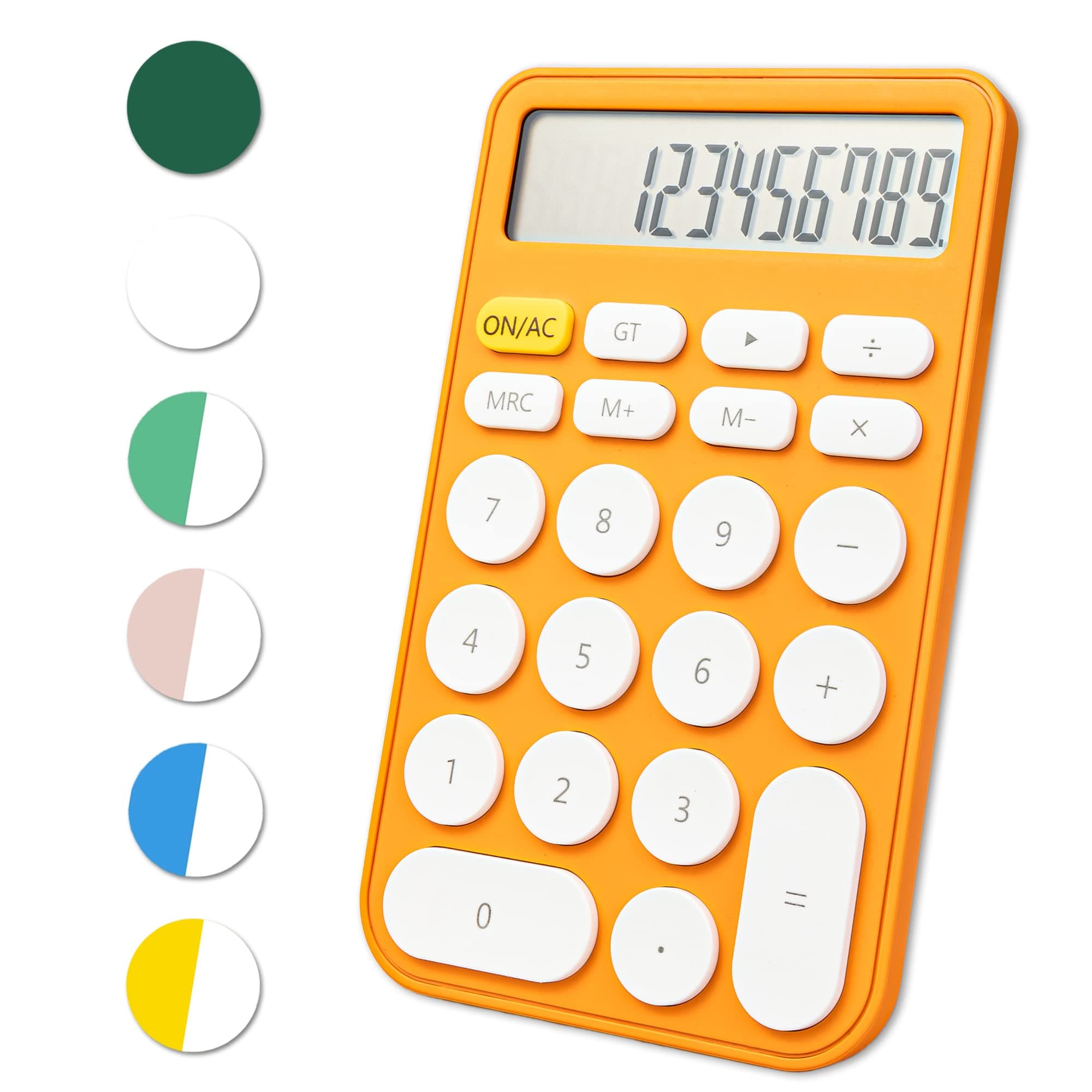 VEWINGL Standard Calculator 12 Digit,Desktop Large Display and Buttons,Calculator with Large LCD Display for Office,School, Home & Business Use,Automatic Sleep,with Battery
