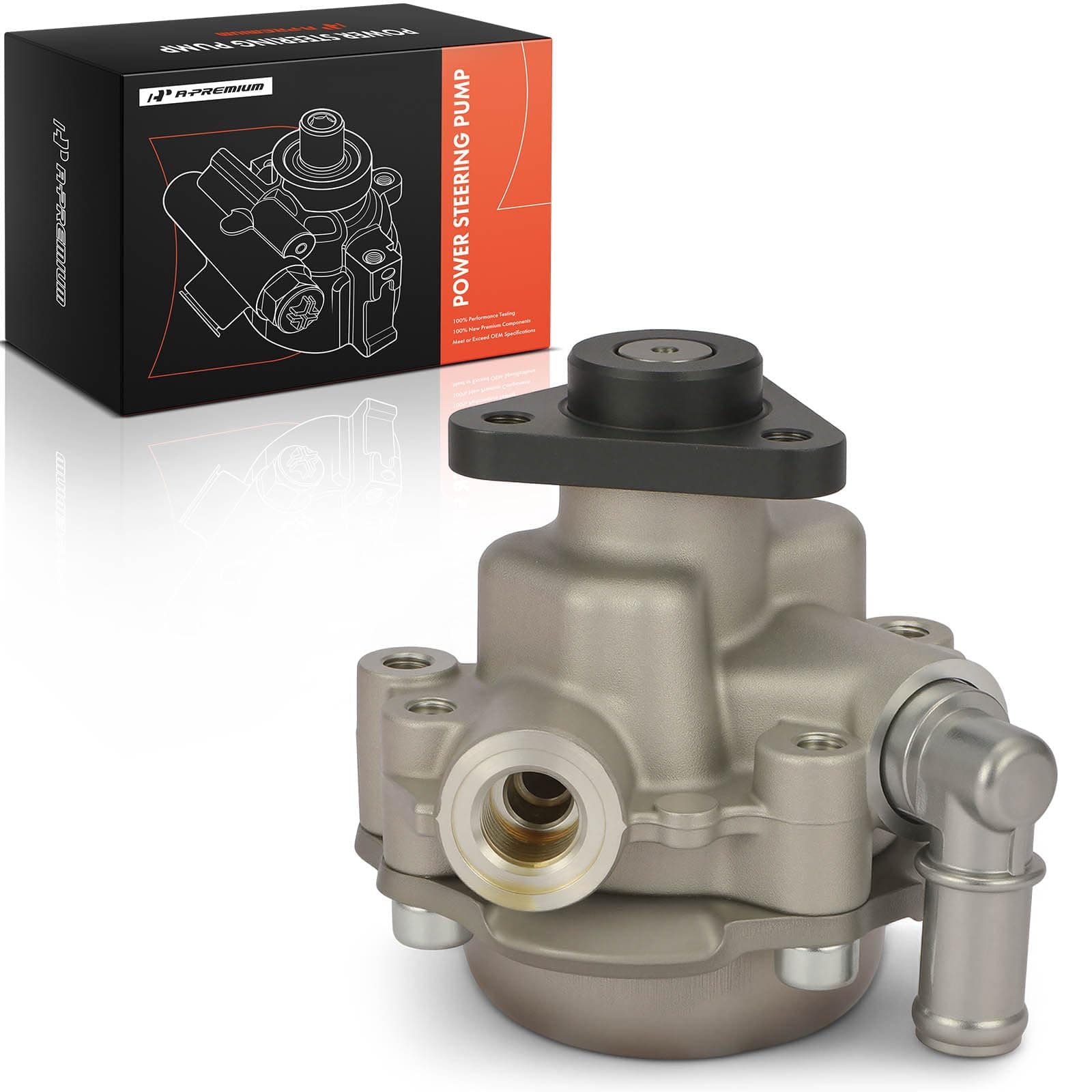 A-Premium Power Steering Pump [LF-20 Type Pump] Compatible with BMW 320i 2001-2005, 323Ci 2000, 323i 2000-2001, 325Ci 2001-2006, 325i/330i 2001 2003-2005, 328Ci/328i 2000, 330Ci 2001 2003-2006
