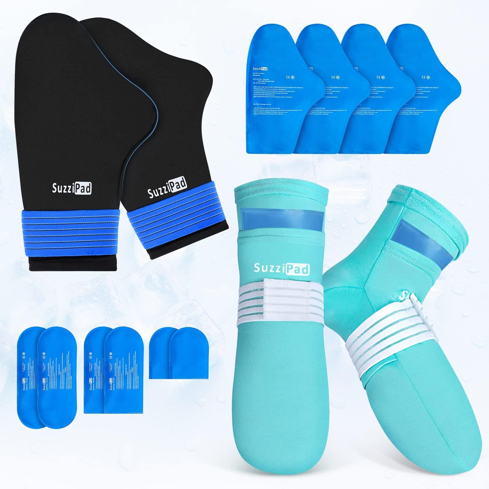 Cold Therapy Socks & Cold Gloves