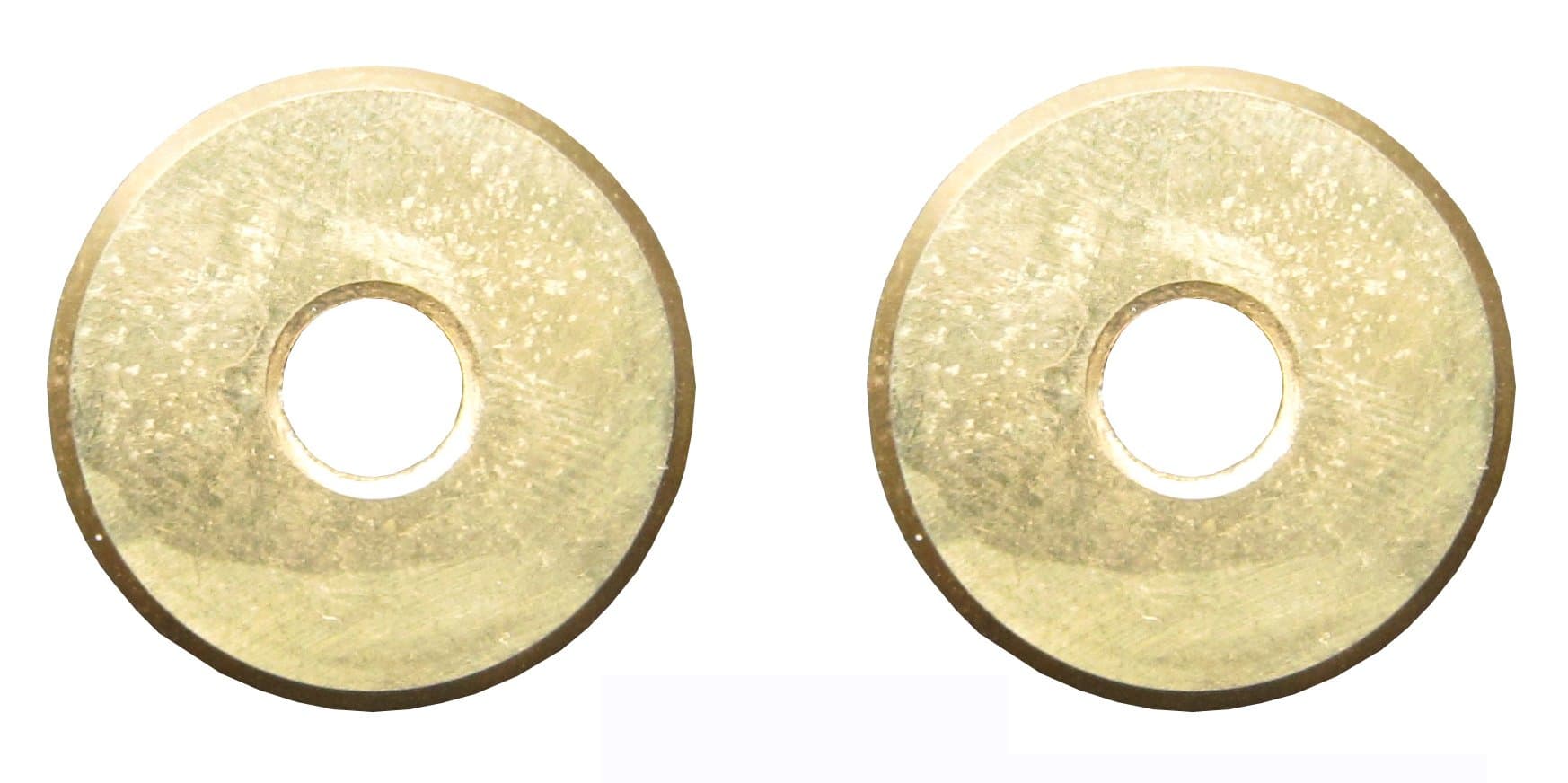 2Piece Tungsten-Carbide Tile Cutter Replacement Cutting Wheel 7/8-Inch, Premium Quality Standard (5000m Ceramic Tiles Cutting Capacity), Titanium Coated, Tile Cutting Wheel 22mm 2-Pack