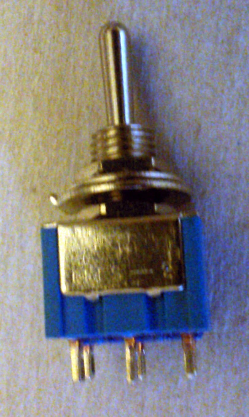 Mini Switch On/On/On To 6 Contacts for Electric Guitar Split Phase Reverse