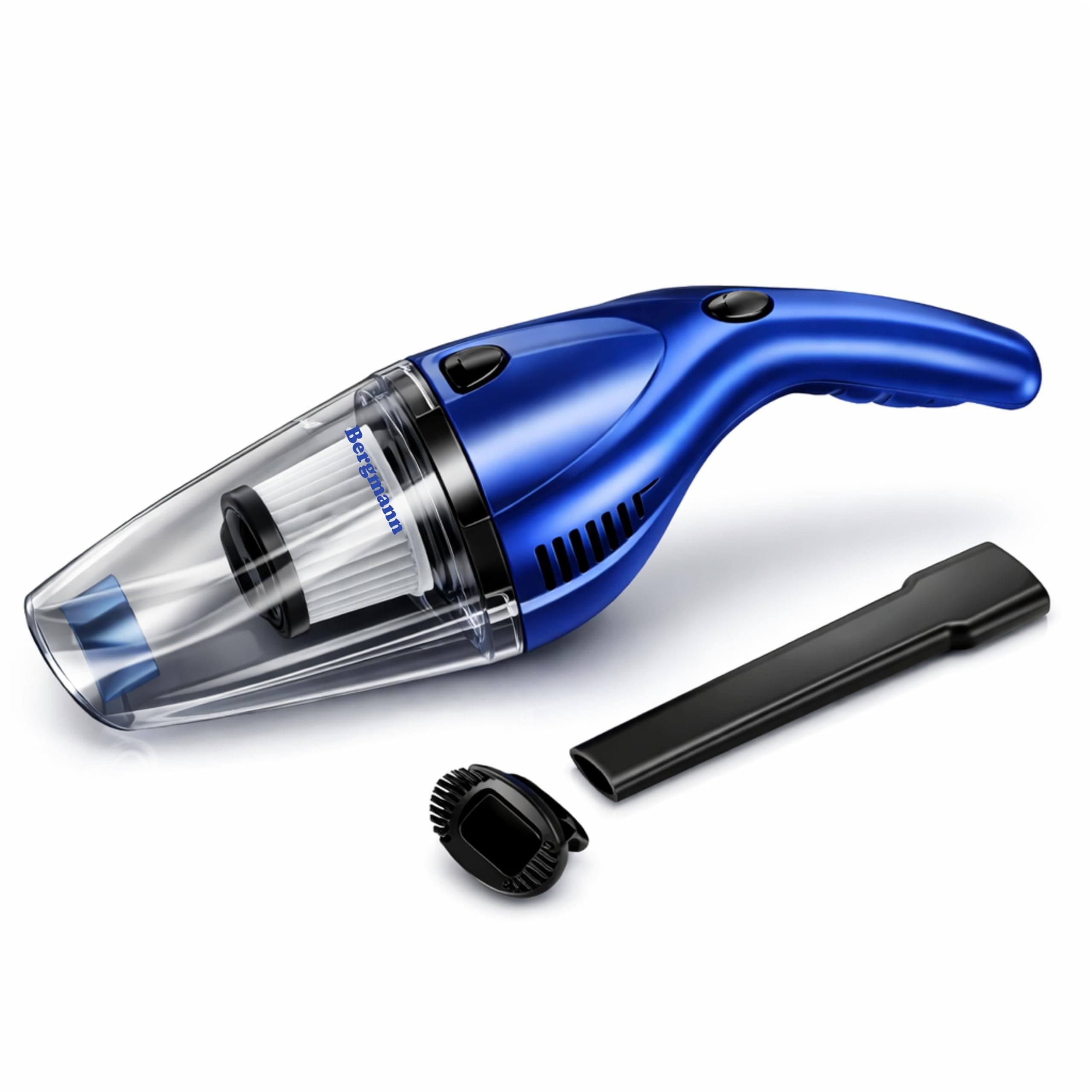 Bergmann Tornado Car Vacuum Cleaner (Blue)