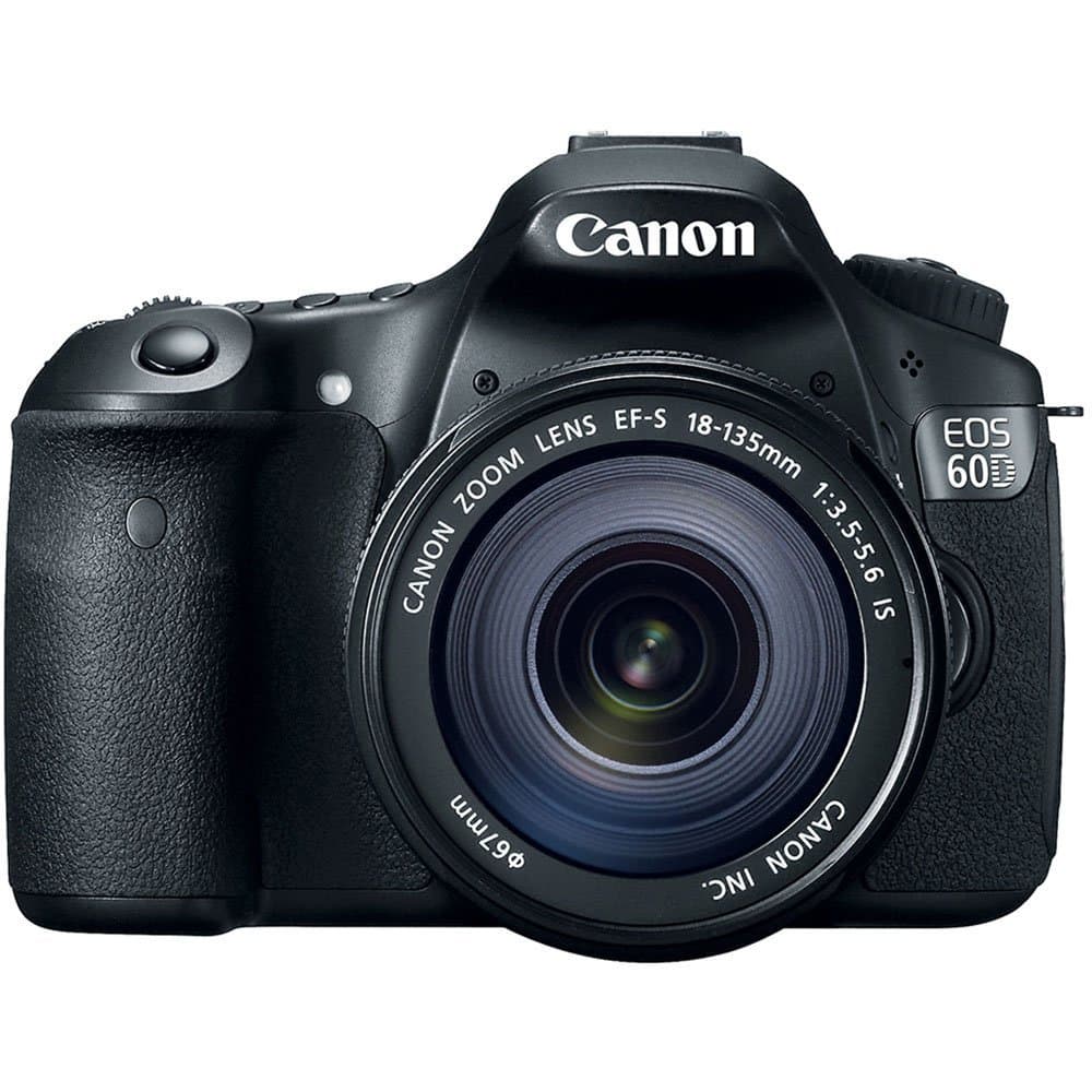 EOS 60D 18 MP CMOS Digital SLR Camera with 18-135mm f/3.5-5.6 is UD Lens