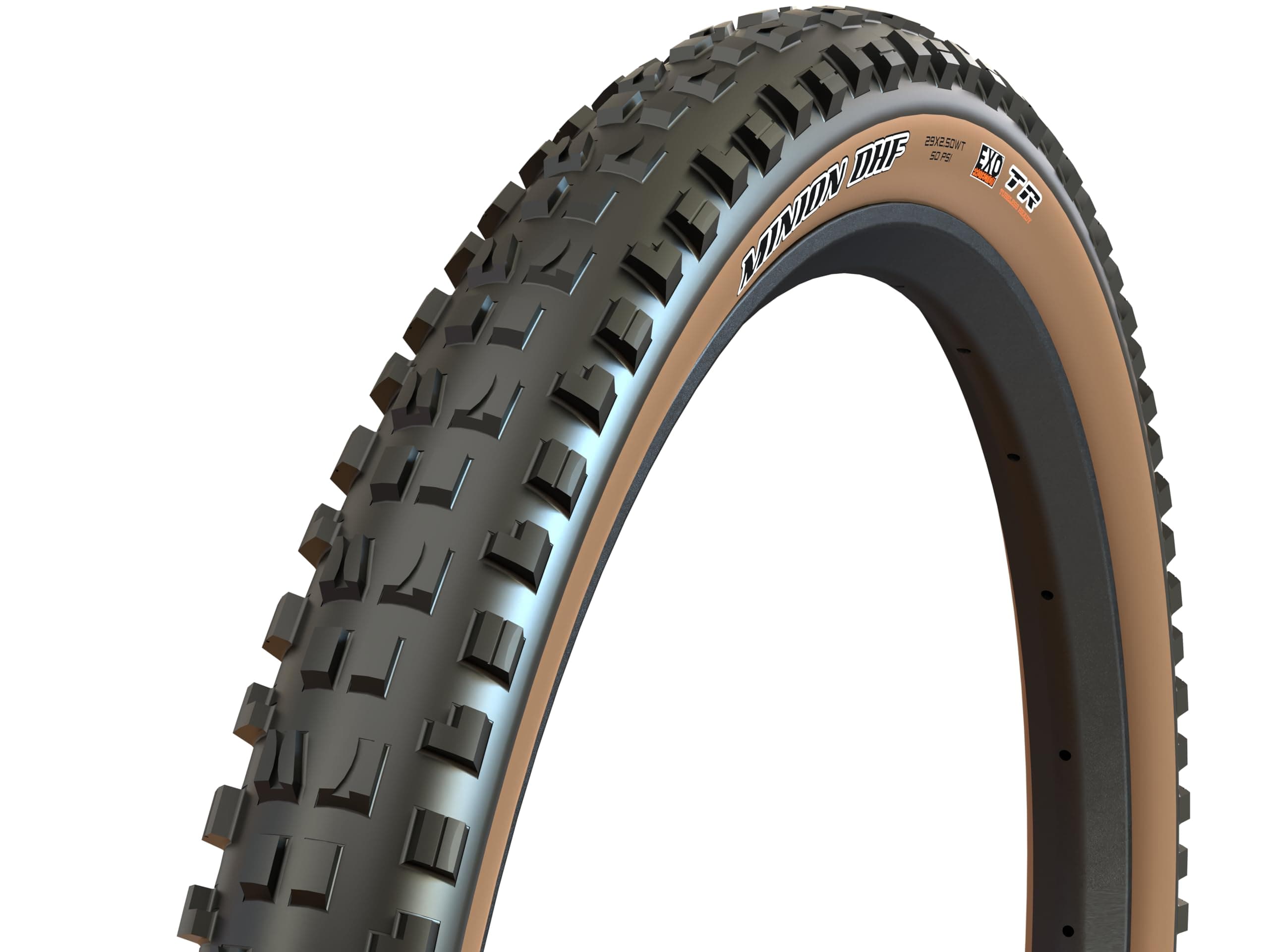 Minion DHF - E25 Rating, Tubeless | Gold Standard of Gravity Focused Tread