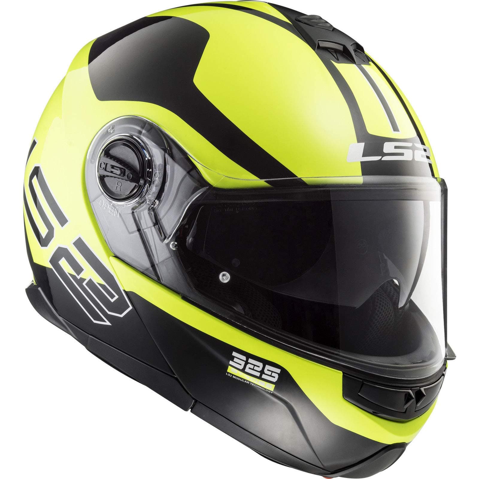 LS2FF325 STROBE ZONE BLACK HI VIS YELLOW