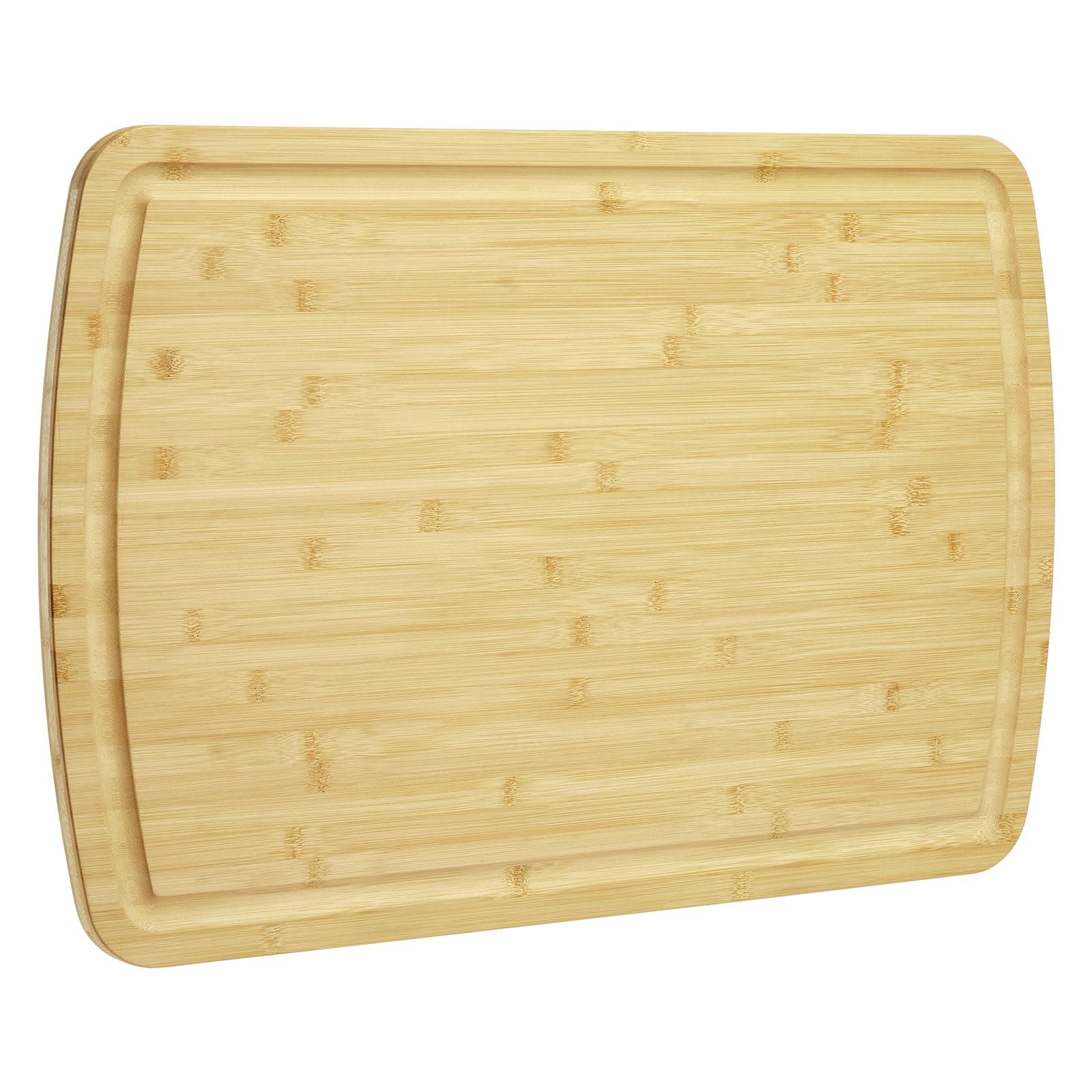 GAOMON Extra Large Bamboo Cutting Board for Kitchen, 30 x 20 Inch Wooden Chopping Board, Stove Top Cover Wood Butcher Block with Juice Groove for Meat Turkey Carving Charcuteries, 0.8" Th