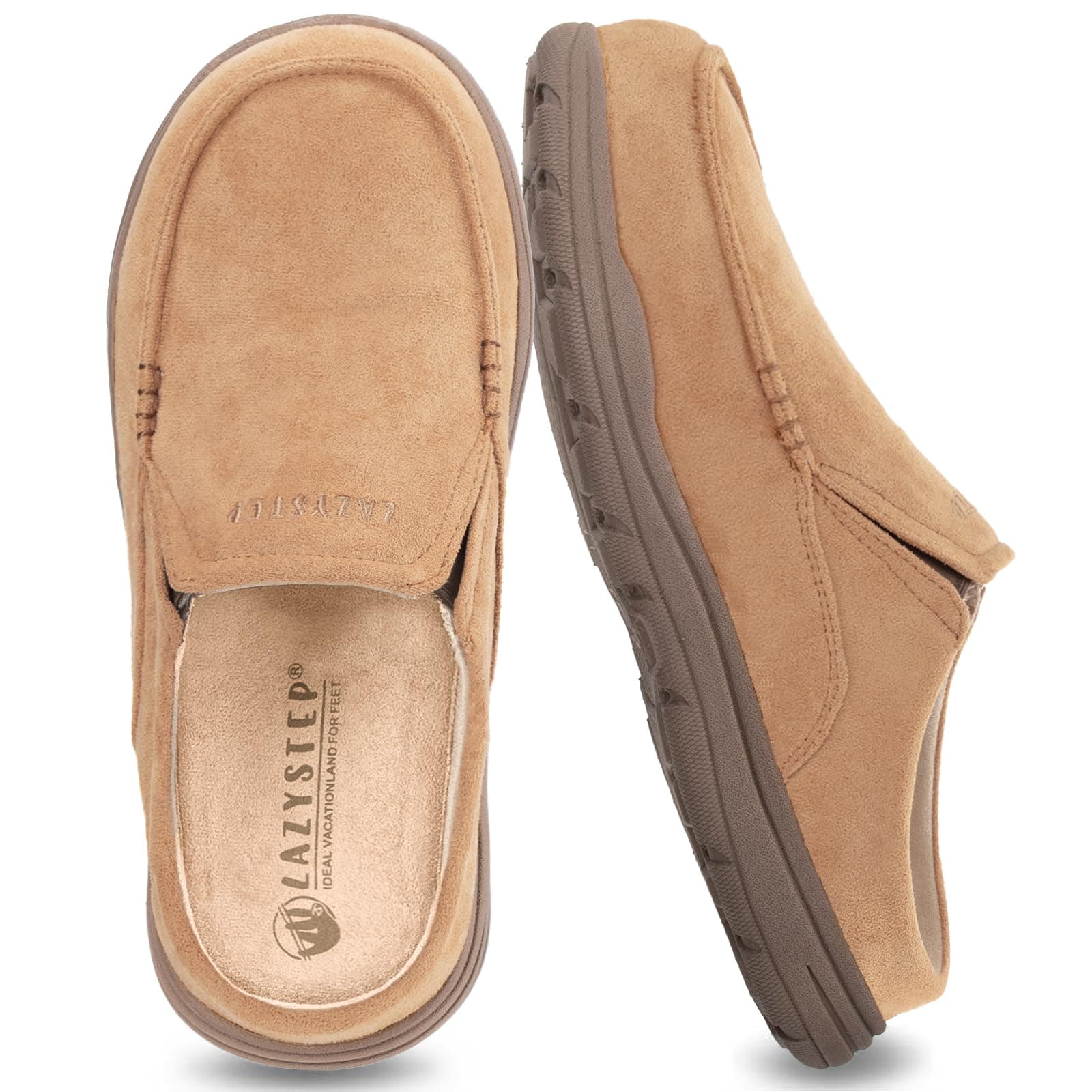 LazyStep Men's McCoy Cushioned Clog Slipper