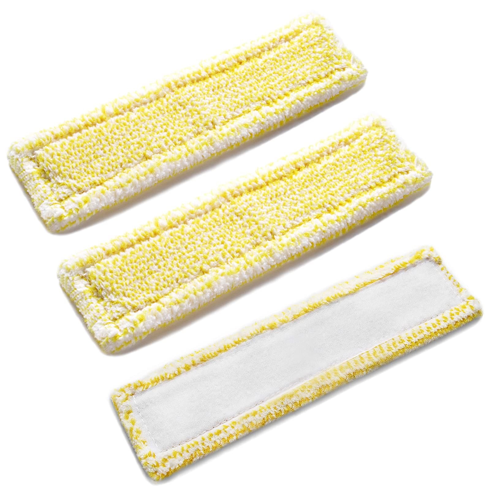 3 Pack Window Vac Cleaning Pads for Karcher Replacement Microfibre Cleaning Mop Cover Cloths Compatible with Karcher WV2 WV5 WV6 Plus Premium Accessories((ONLY for The Spray Bottle with Velcro)