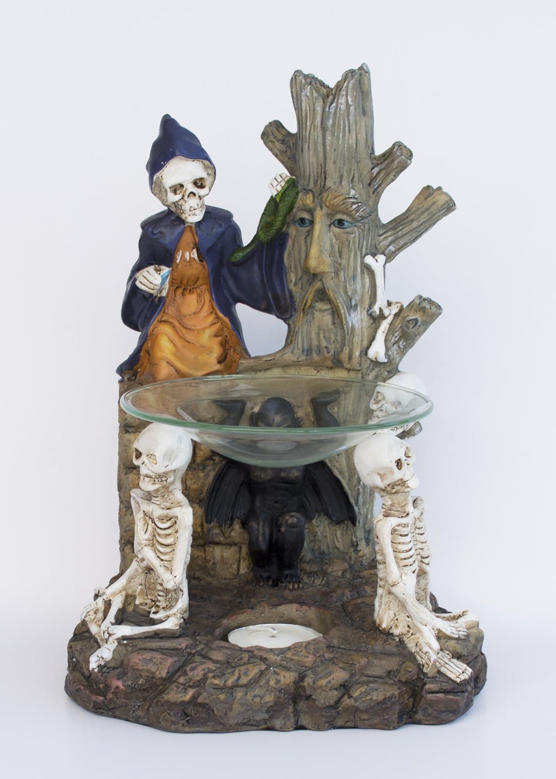 Halloween Skeleton Oil Burner
